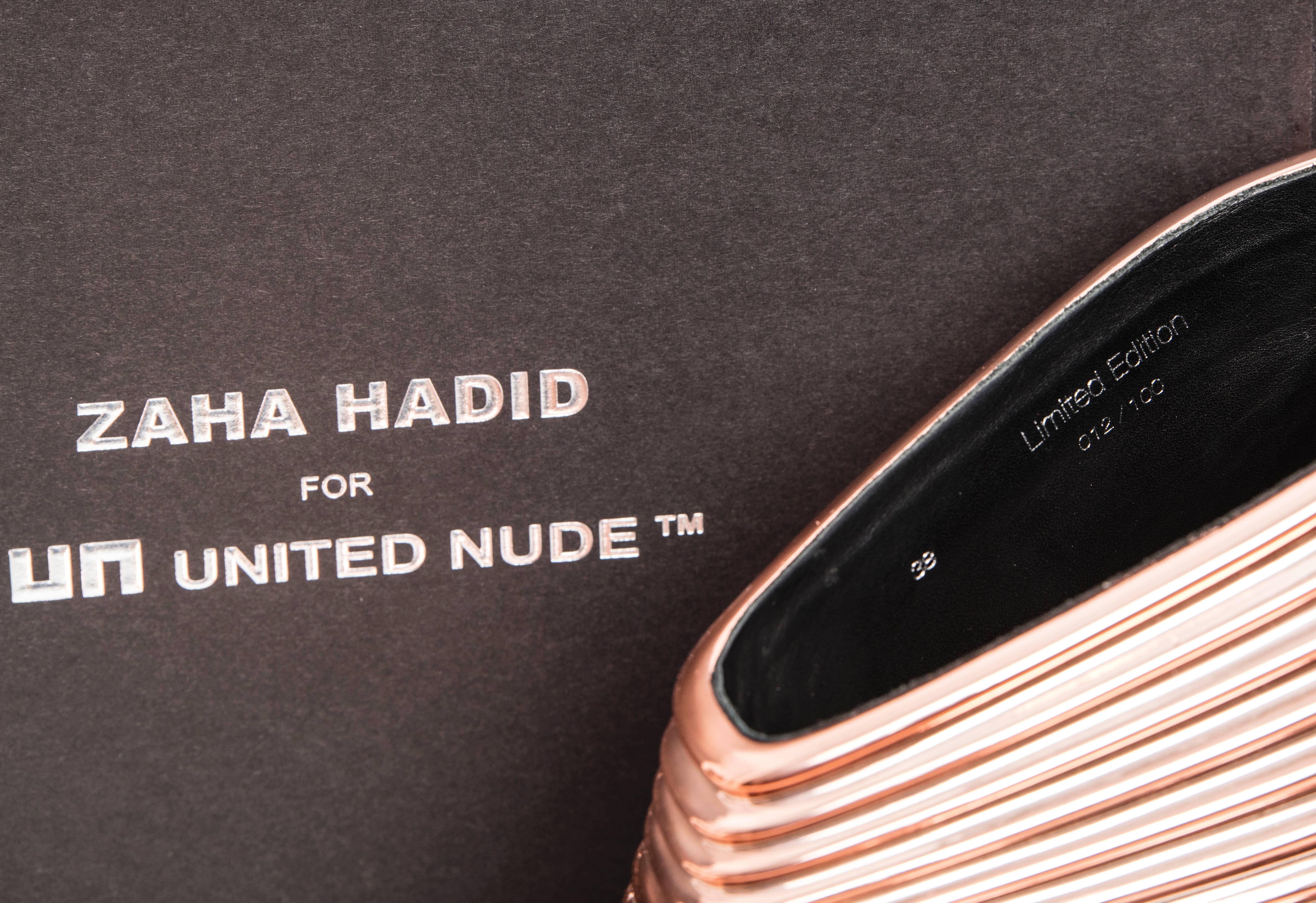 Nova Shoe by Zaha Hadid for United Nude  1