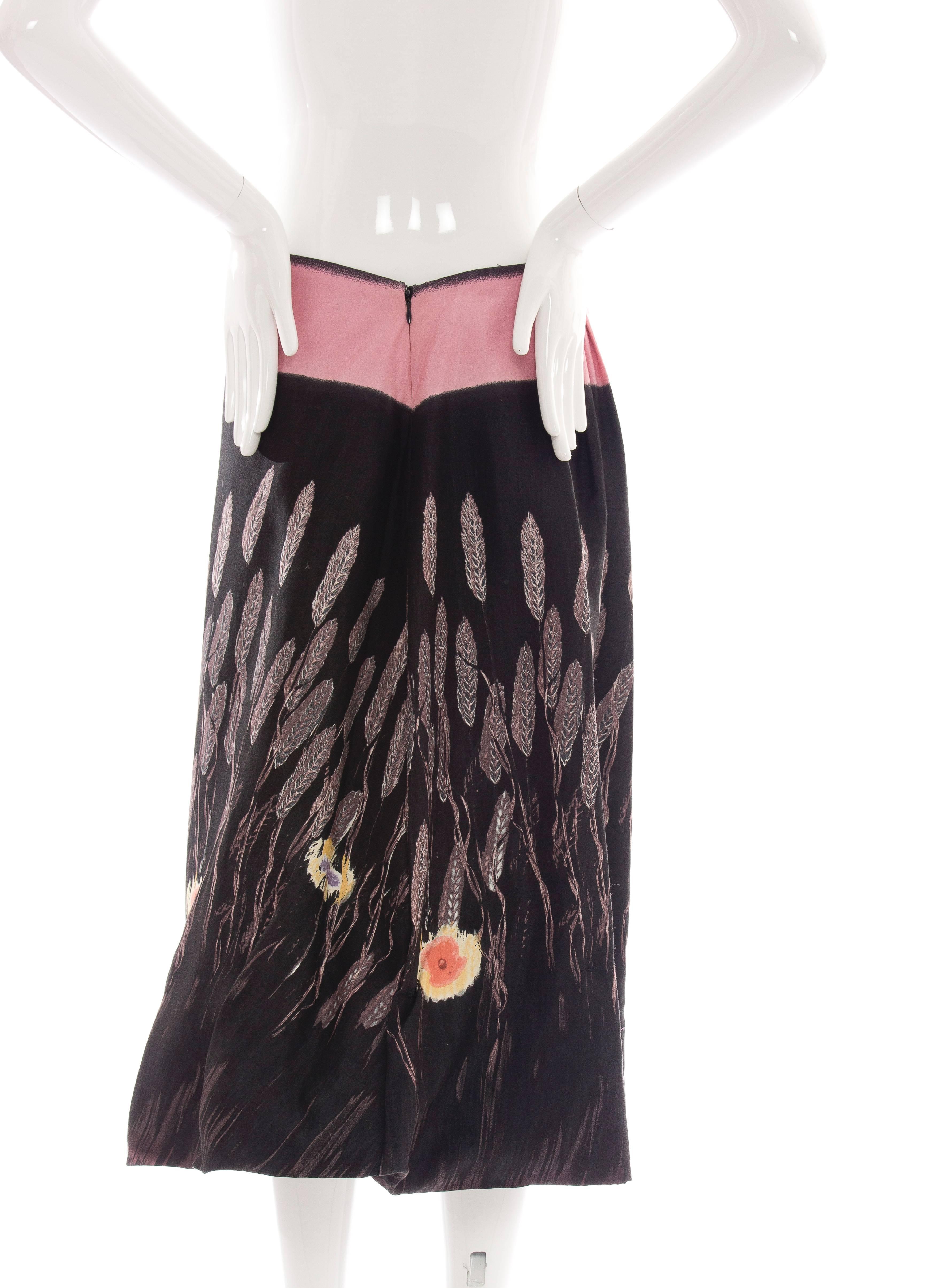 Prada Cotton - Silk Lightweight Skirt, Spring - Summer 1998 1
