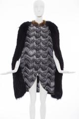 Viktor & Rolf Beaded Fox Fur Cape, Autumn - Winter 2012