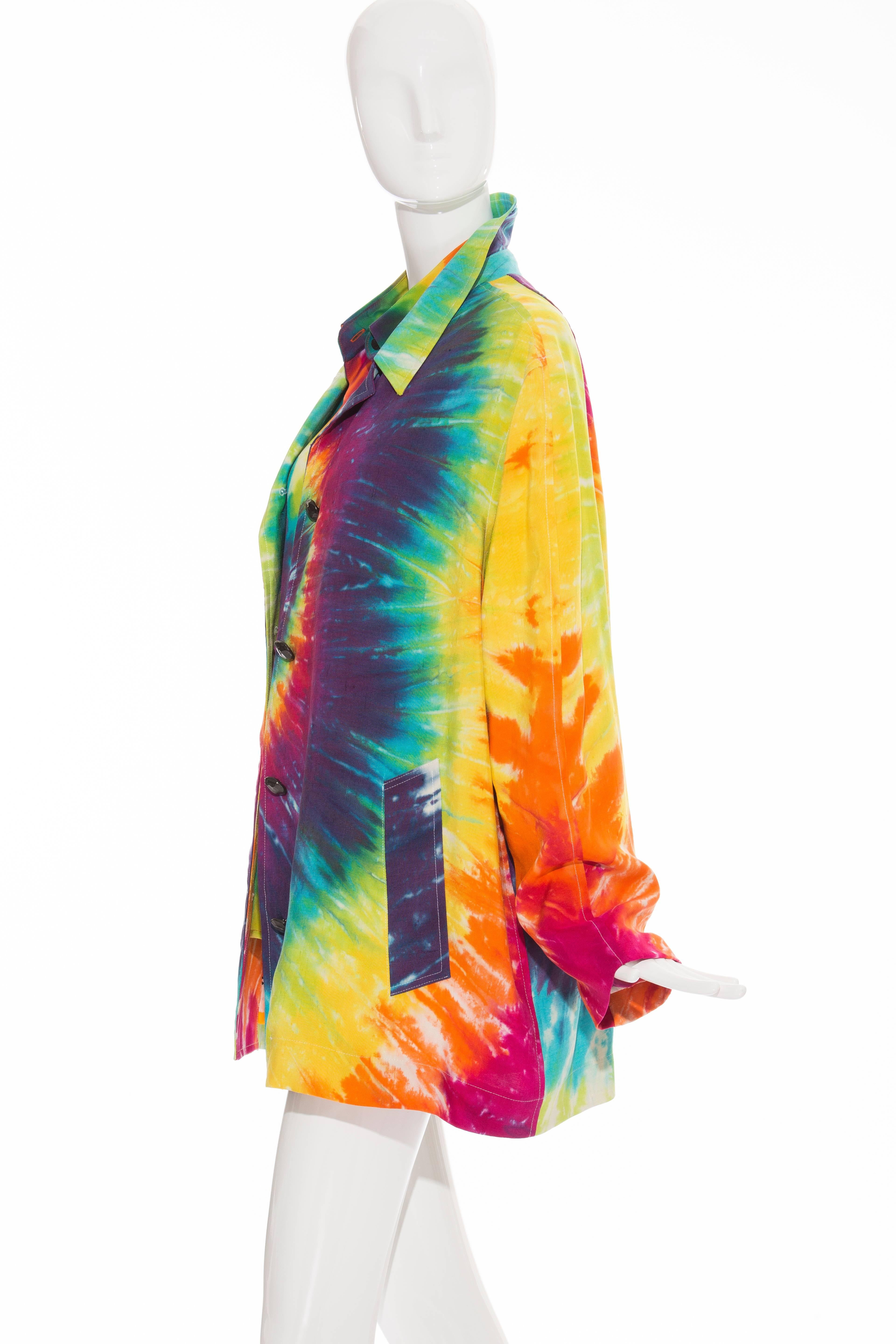 Todd Oldham Tie-Dye Jacke und Bluse:: Frühjahr 1994 3