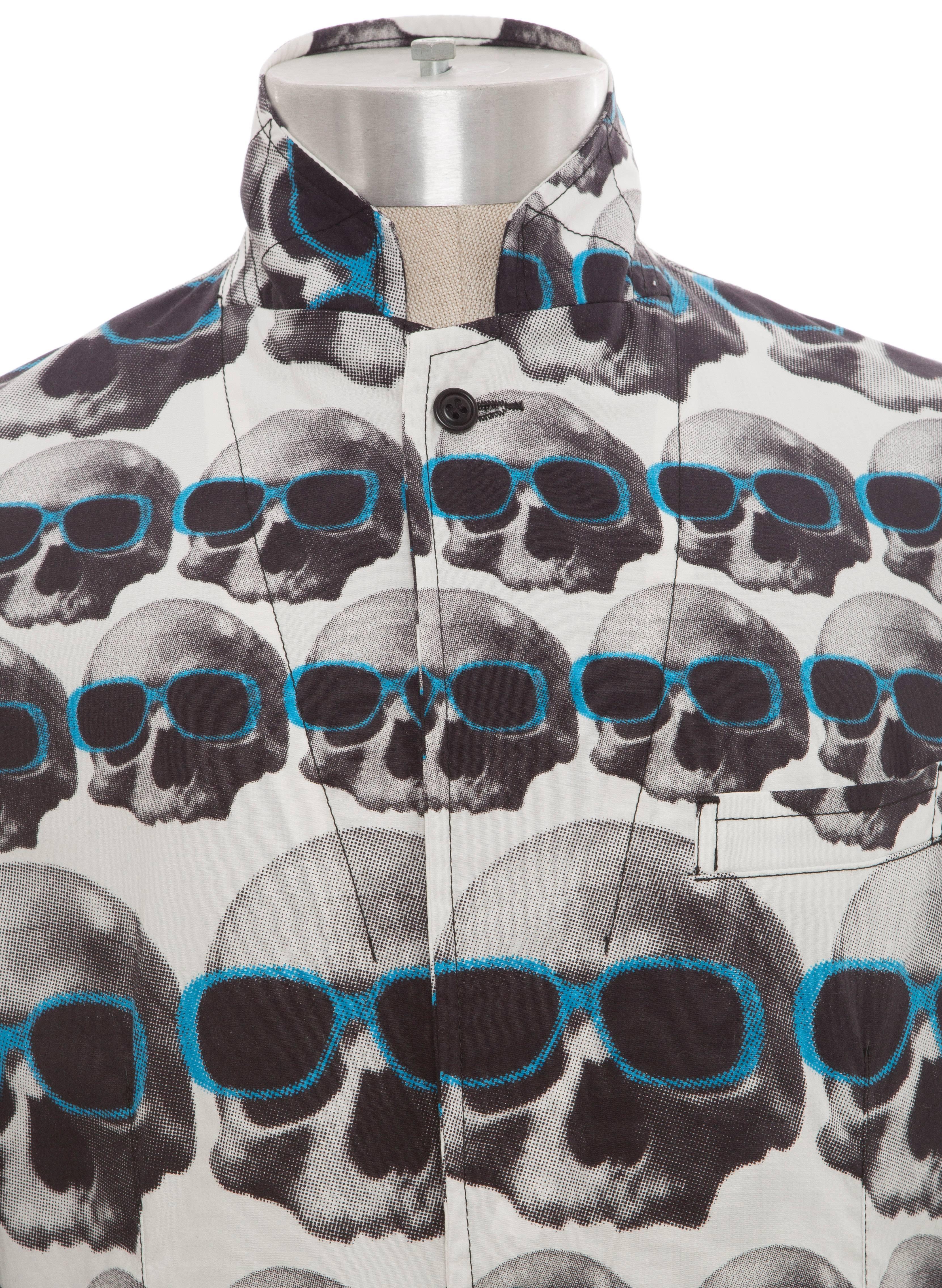 Comme Des Garcons Homme Plus Men's Jacket, Skull Of Life Collection, Spring 2011 2