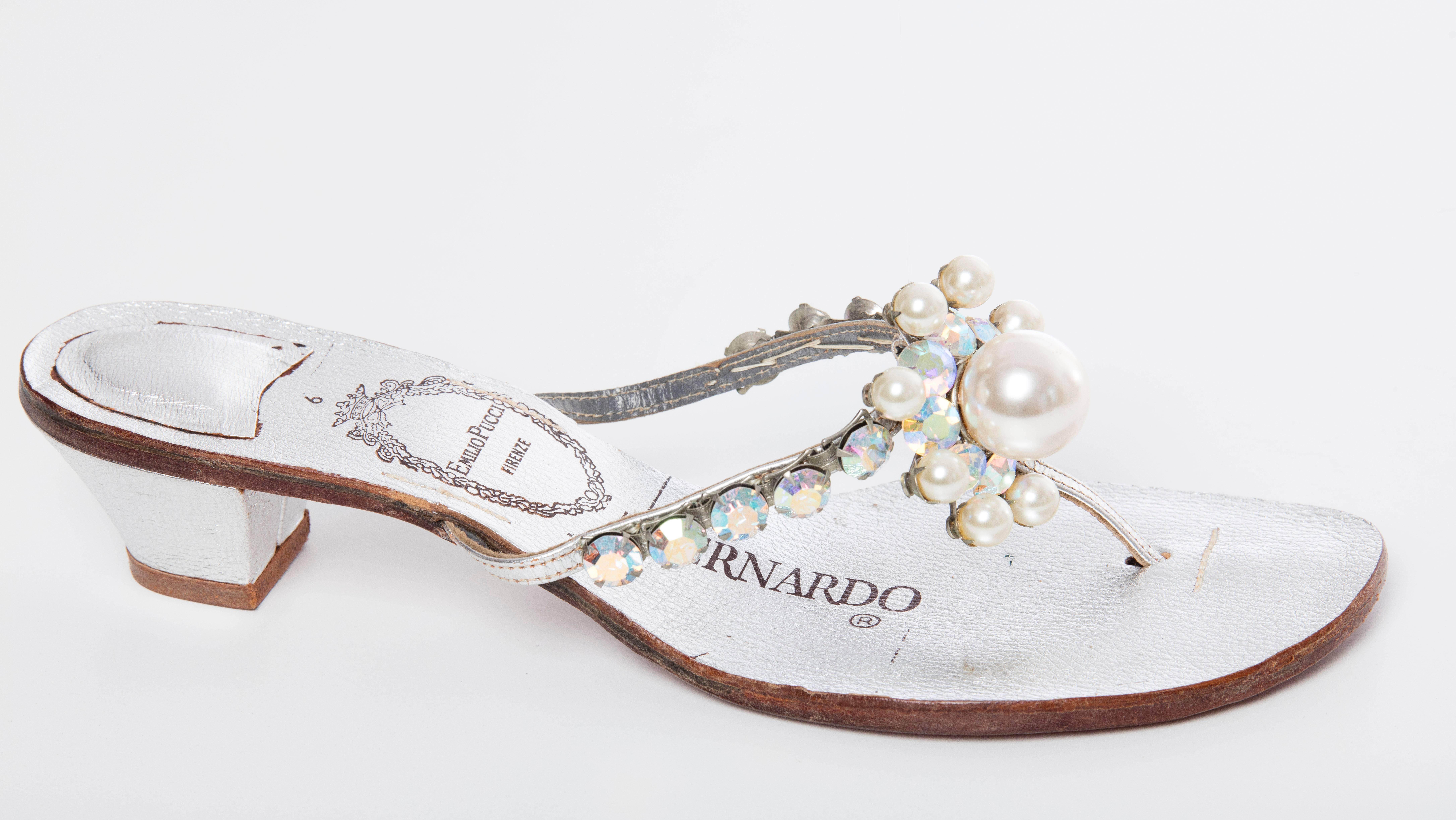 bernardo dazzling sandals