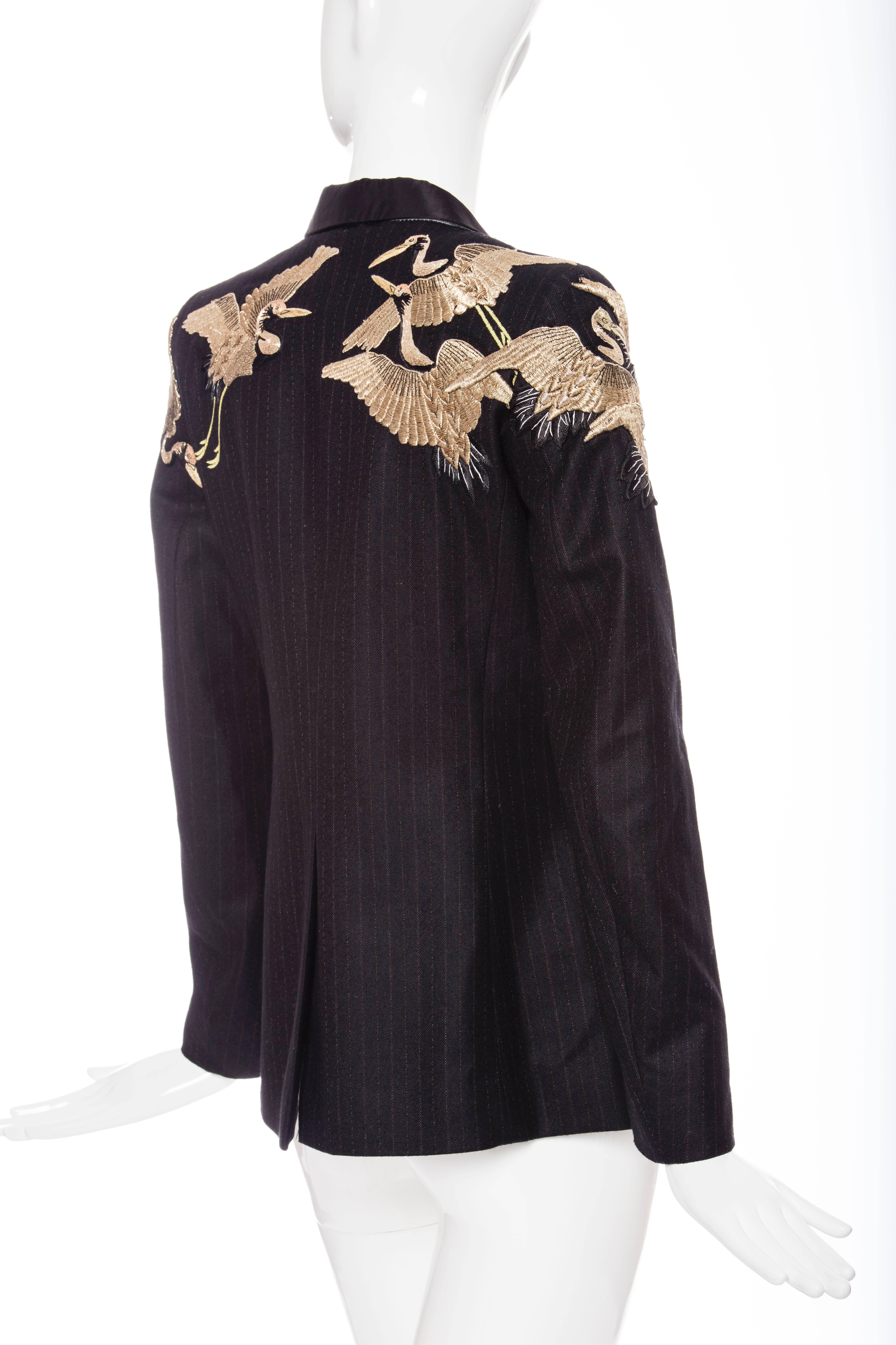 Dries Van Noten Wool Embroidered Blazer, Fall 2012 3