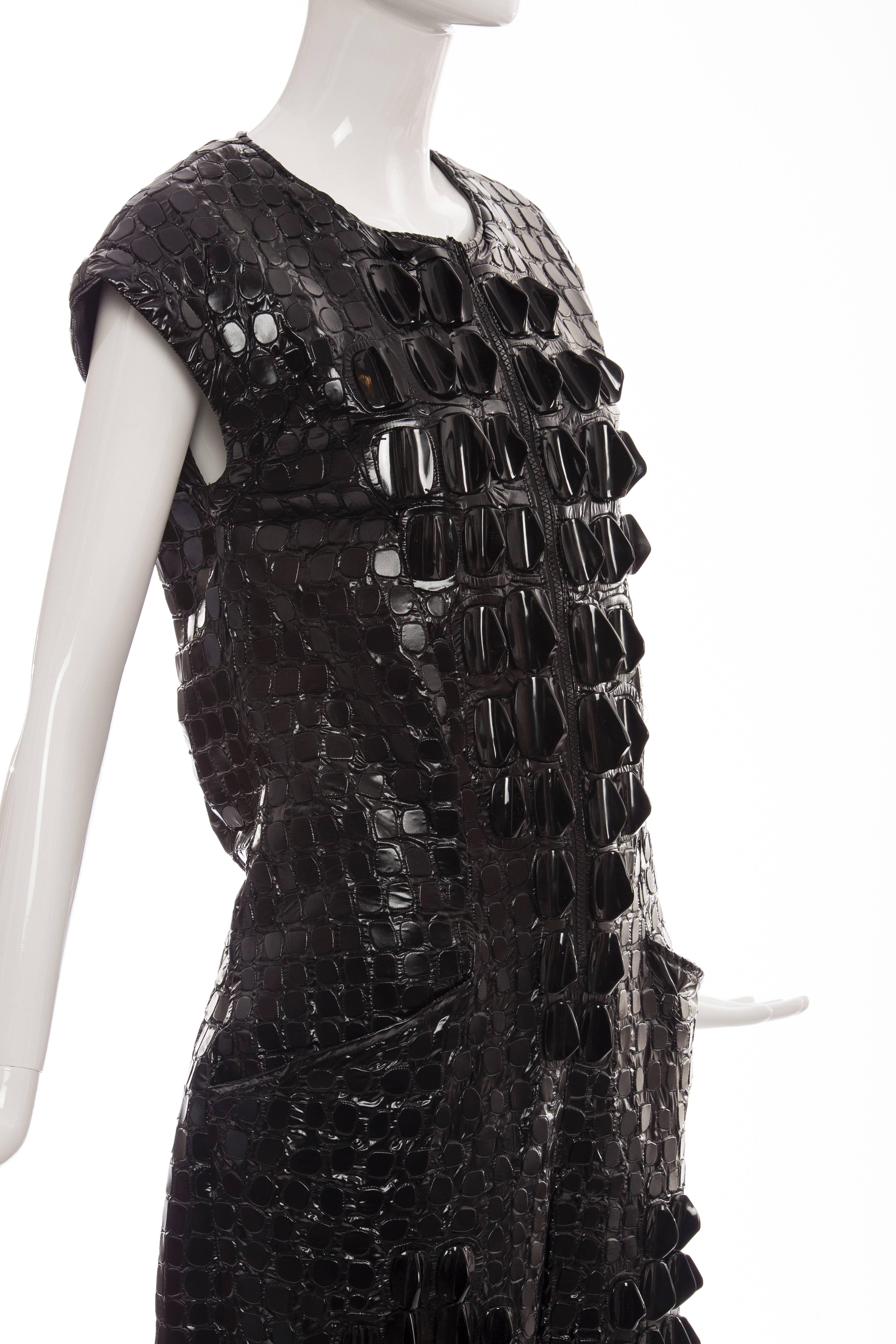 Women's K T Z  Jumpsuit With Nylon Embroidered 3D Crocodile Skin, Spring 2015  For Sale