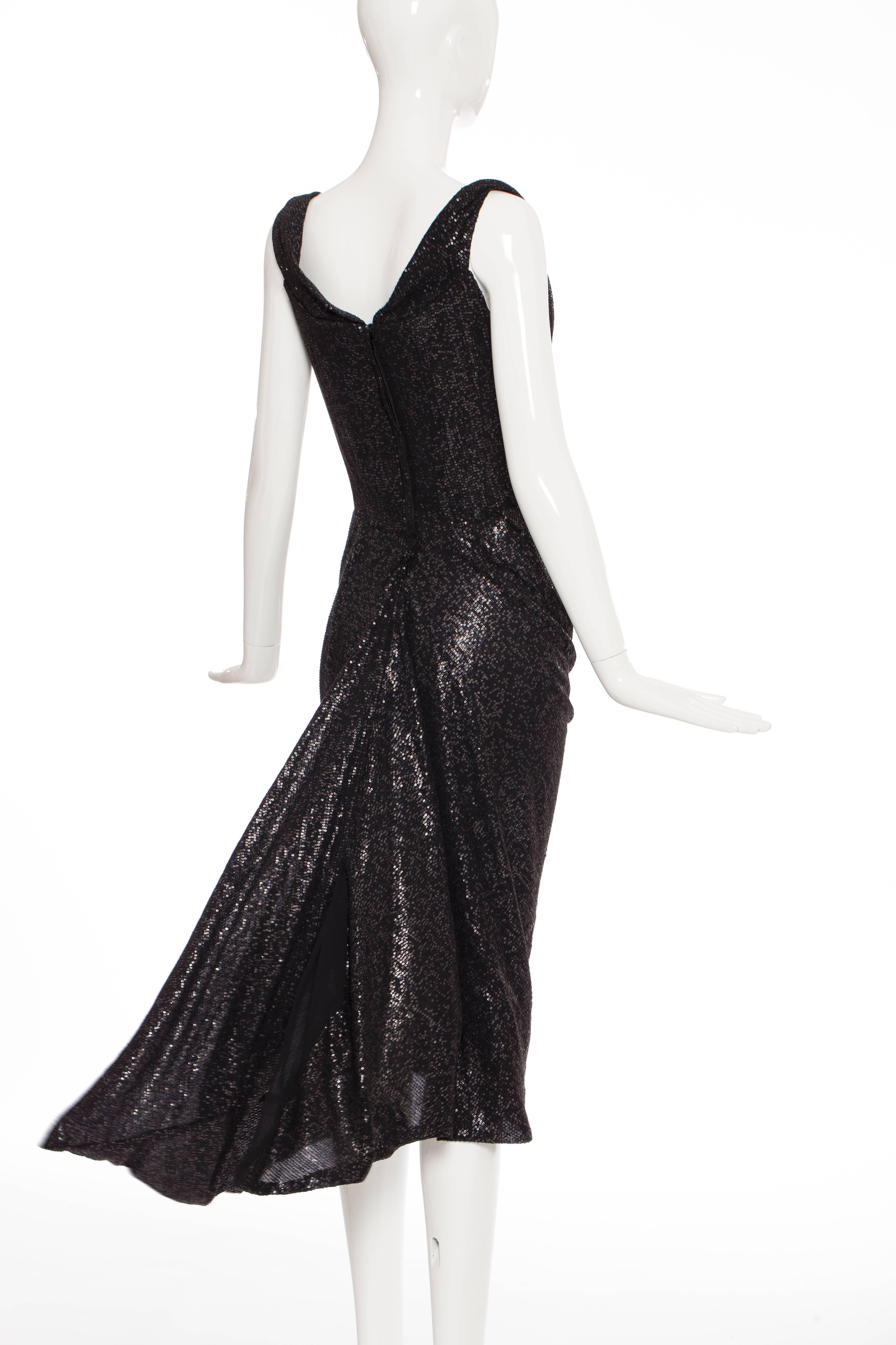 Vivienne Westwood Gold Label Black Sequined Evening Dress, Autumn - Winter 2011 1