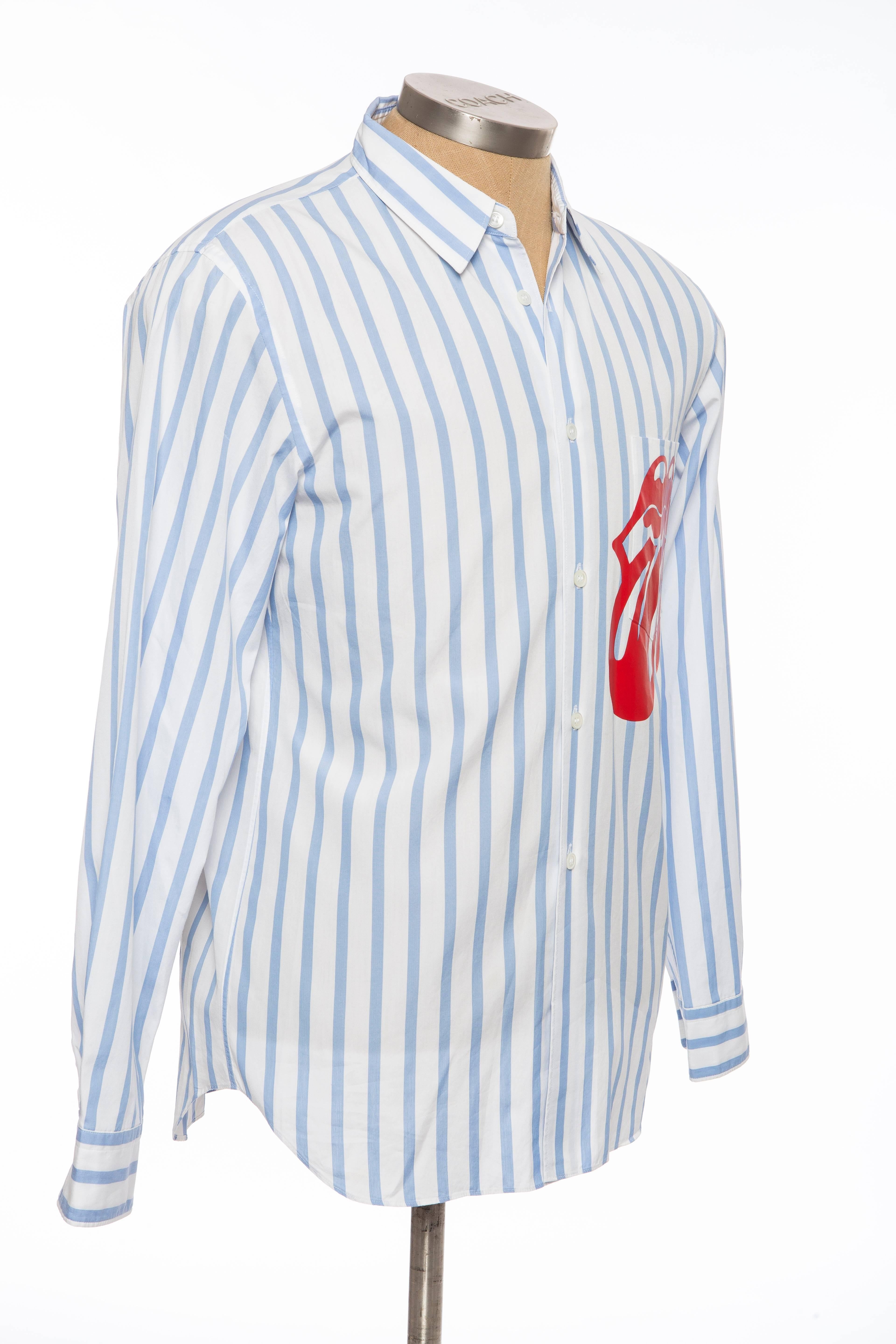 rolling stones dress shirt