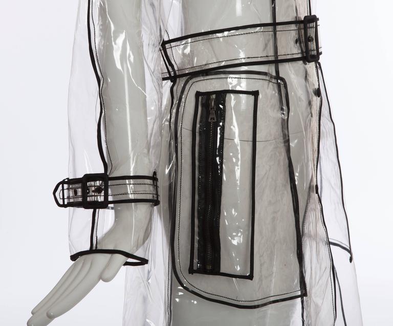 Prada Transparent PVC Rain Coat, Autumn / Winter 2002 - 2003 at 1stDibs ...