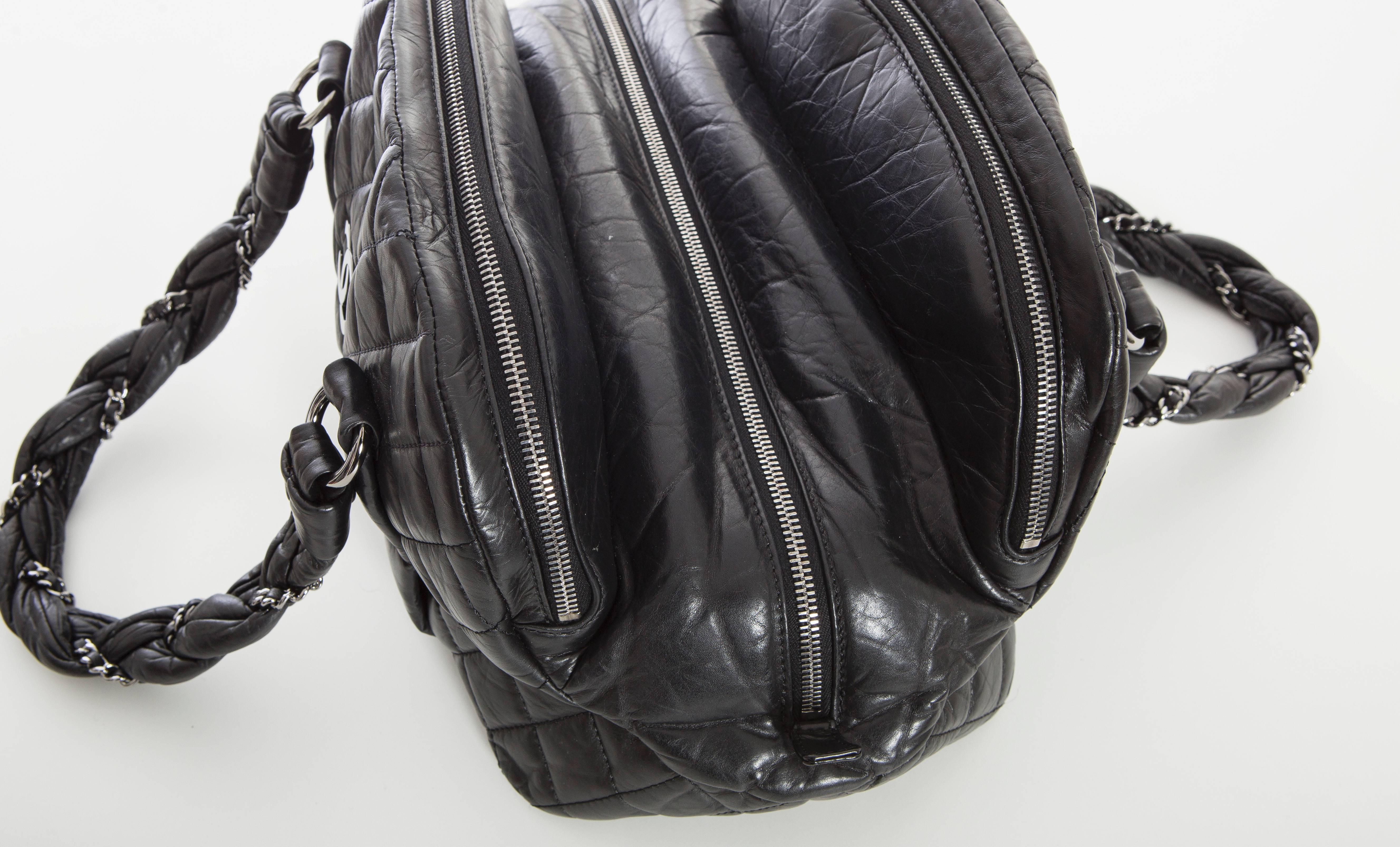 Black Chanel Lady Braid Bowler Bag, Autumn - Winter 2006