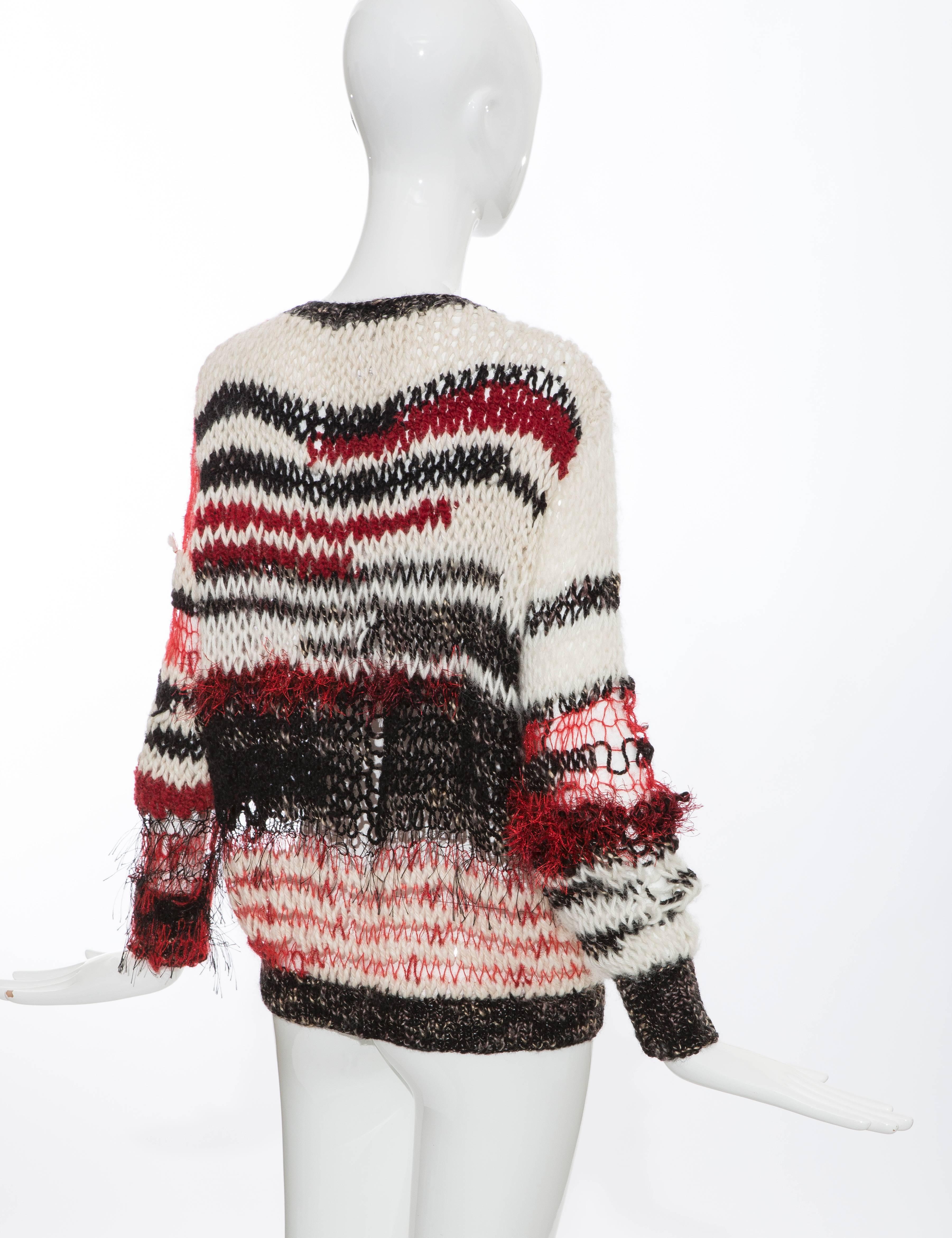 Rodarte Mohair Cardigan, Autumn - Winter 2008 In Excellent Condition For Sale In Cincinnati, OH