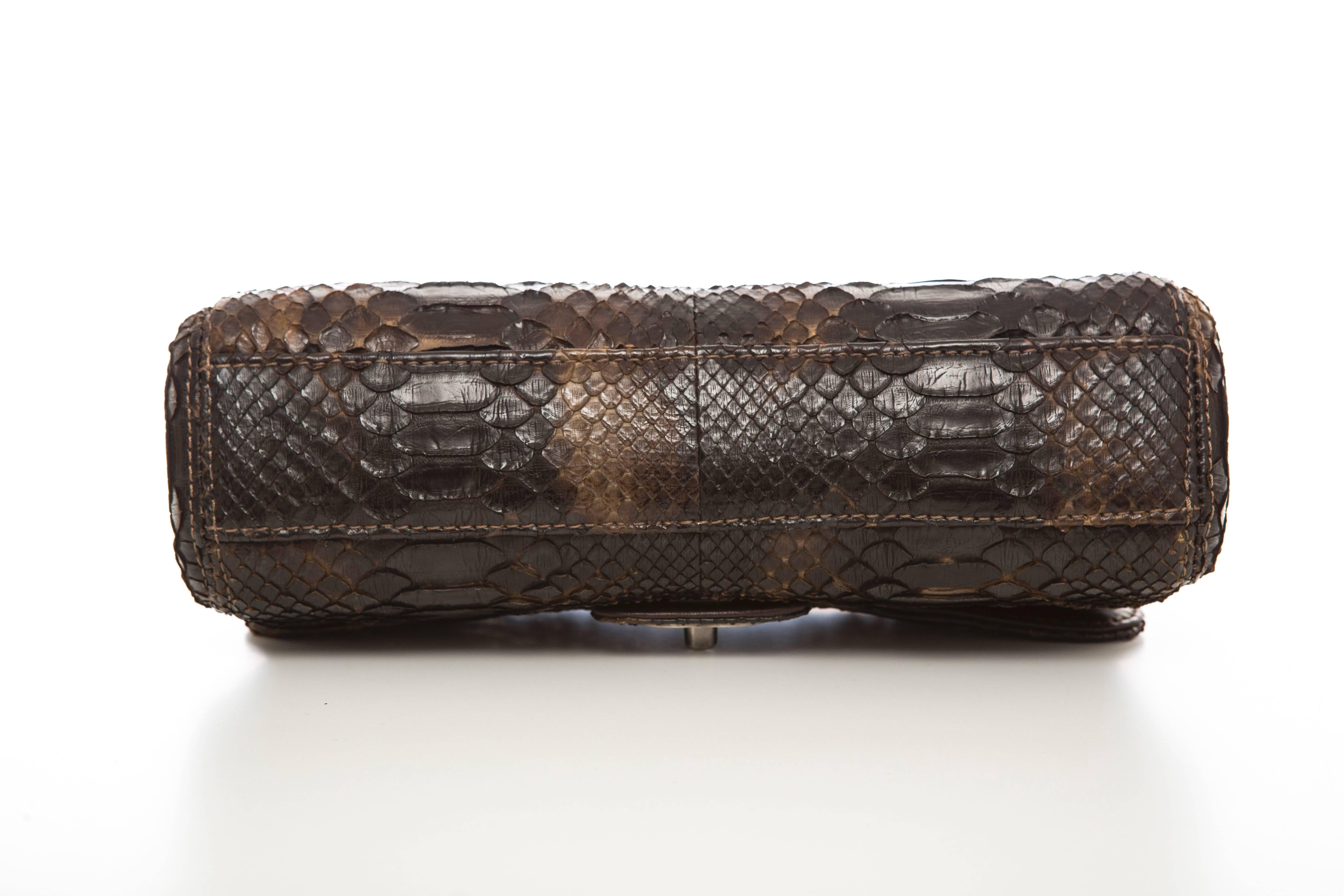 Chanel Soho Tassel Single Flap Python Medium Bag, Autumn - Winter 2006 1