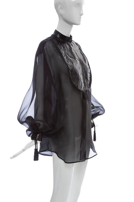 double cuffed white shirt