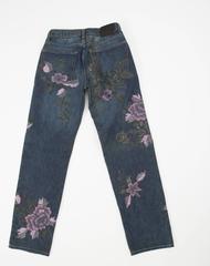 Tom Ford für Gucci Herren Jeans mit Blumenstickerei Herbst - Winter 1999