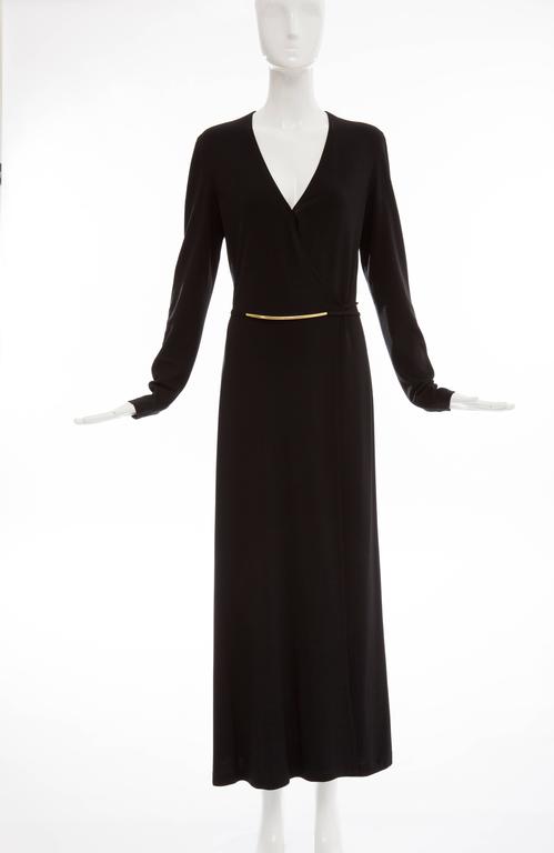 donna karan black dress