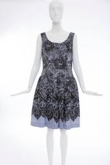 Prada Printed Viscose Silk Nylon Sleeveless Dress, Circa 2011