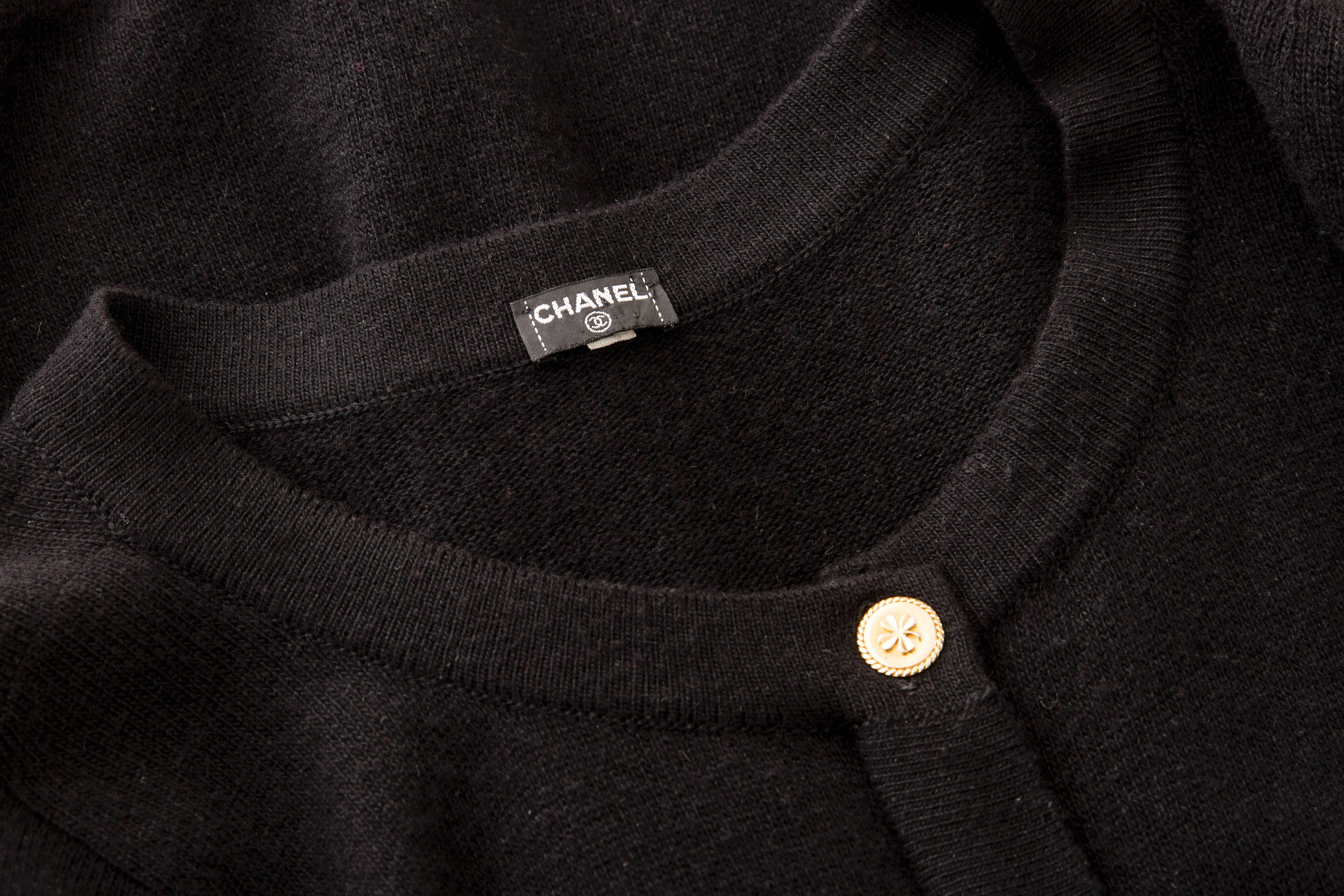 Chanel Circa 1980's Cashmere Dress 5