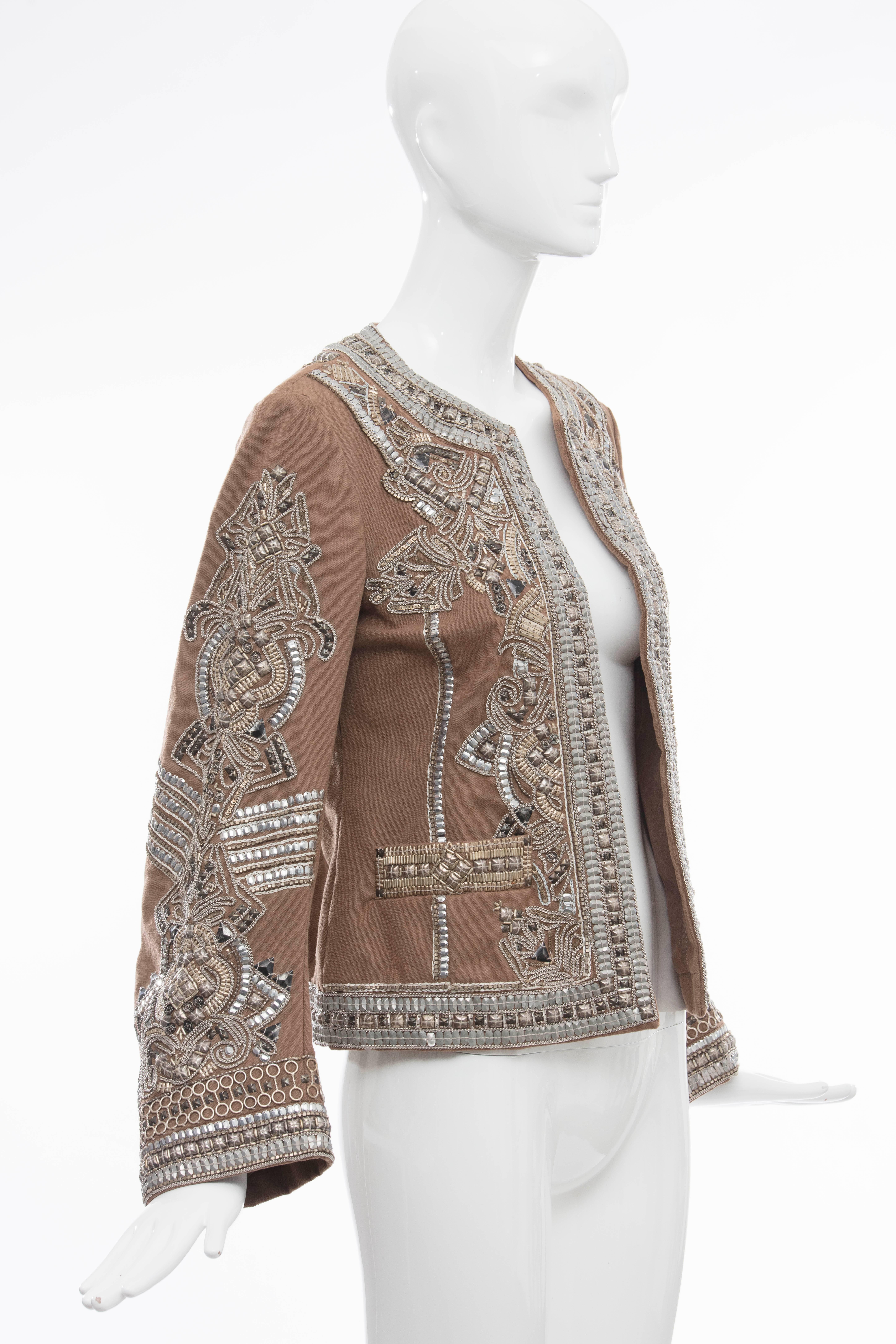 indian embroidered jacket