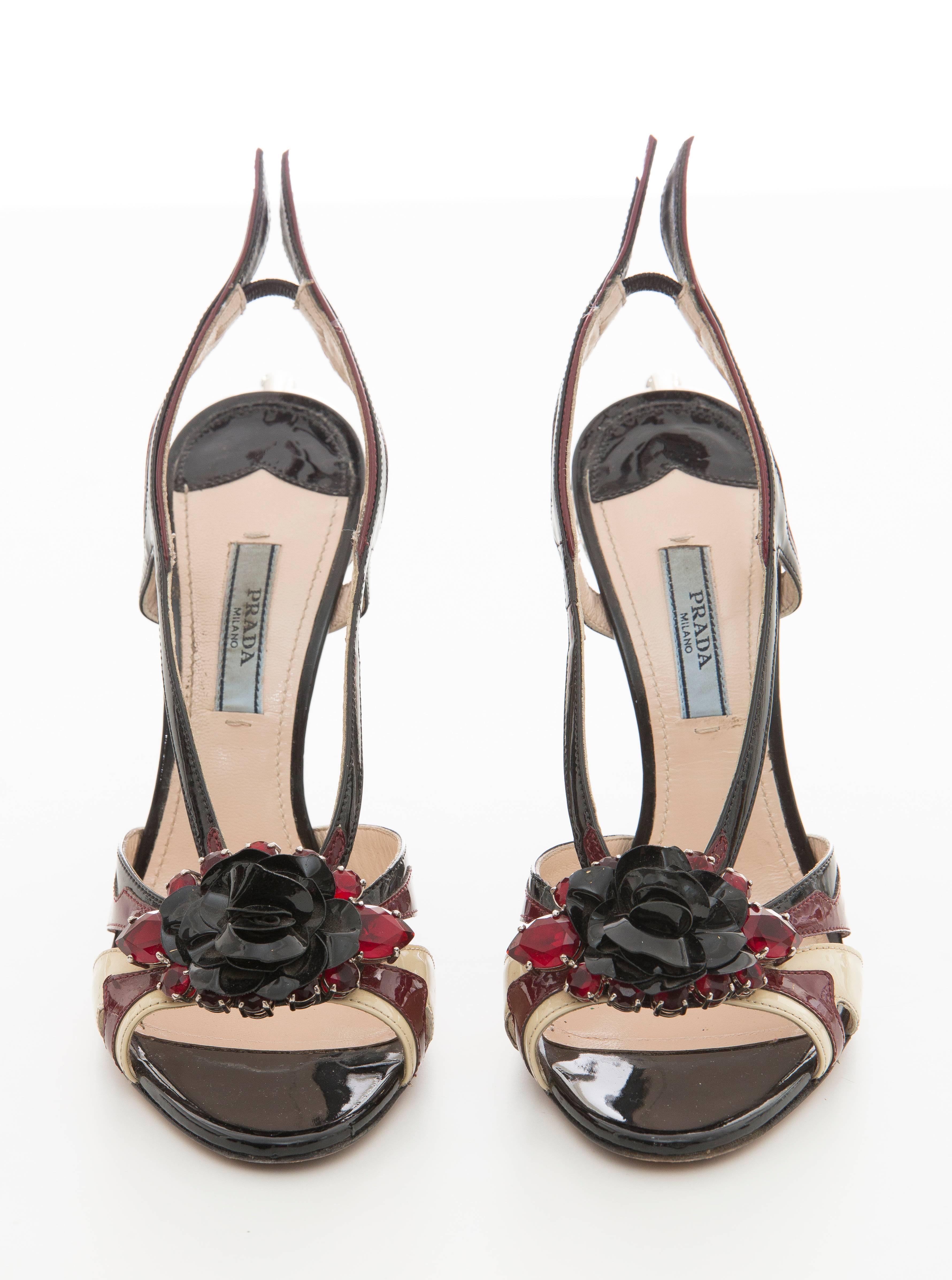 Prada Jewel Taillight Wedge Sandal, Spring 2012 1