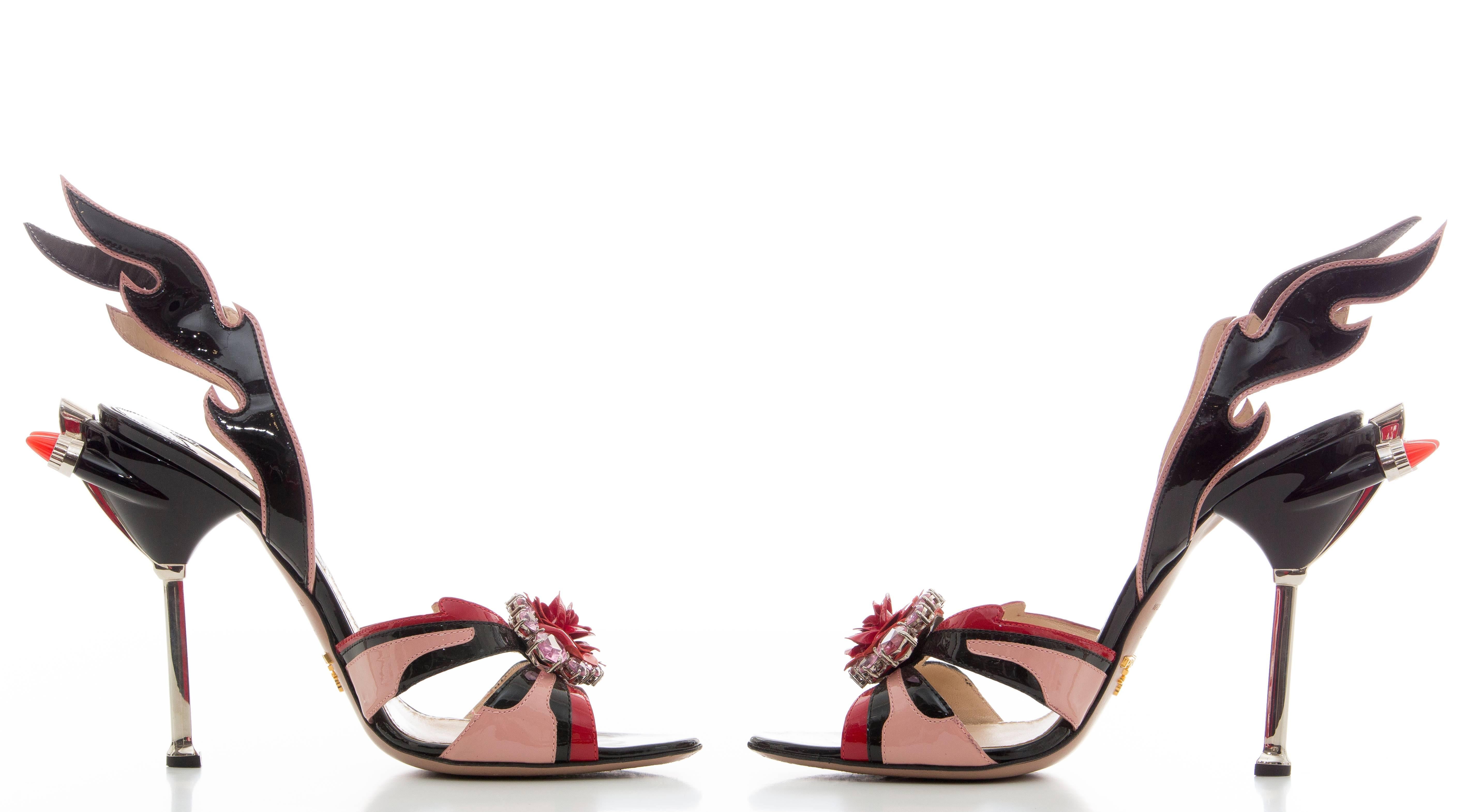 prada tail light shoes