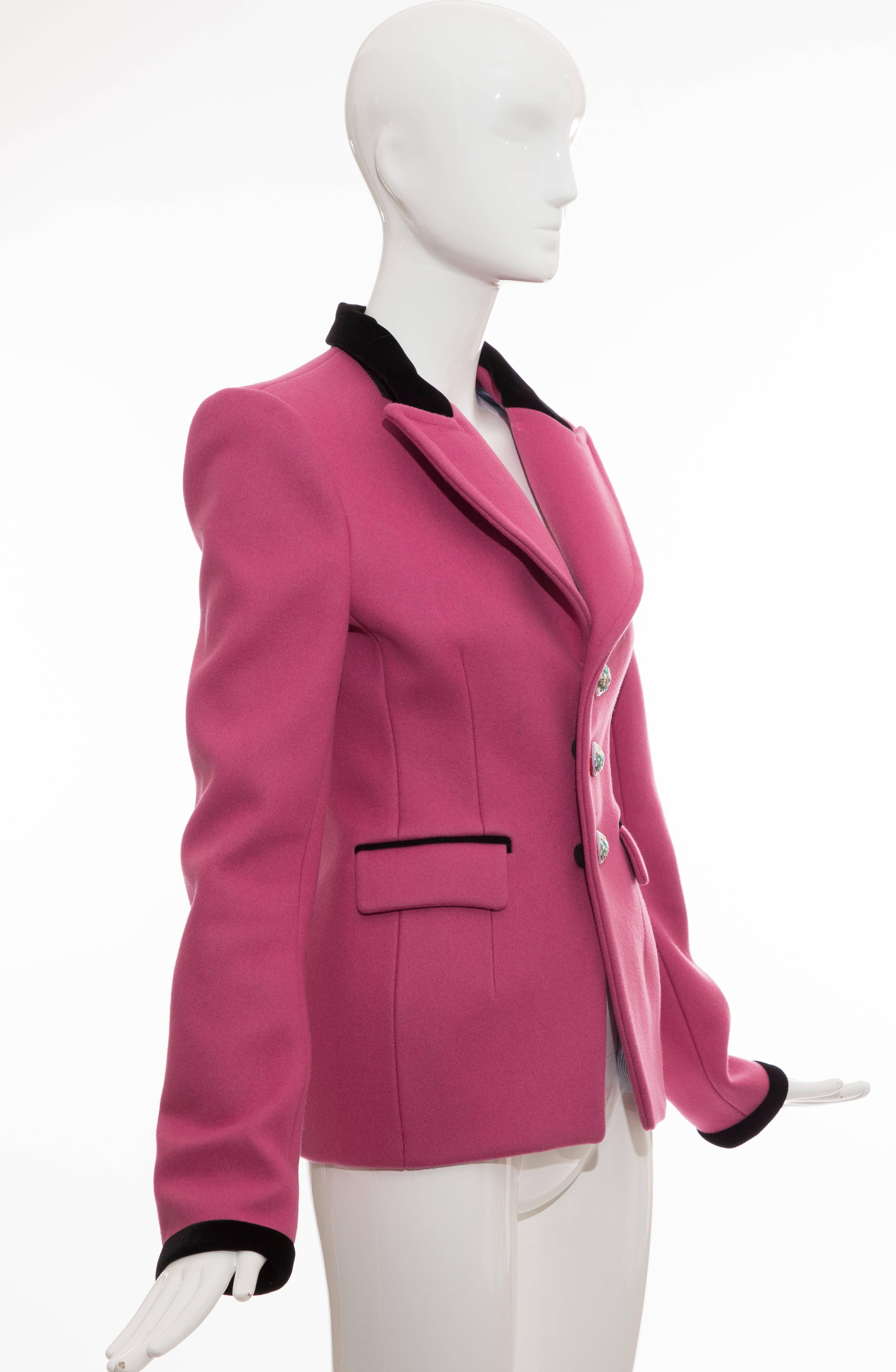 balenciaga pink coat