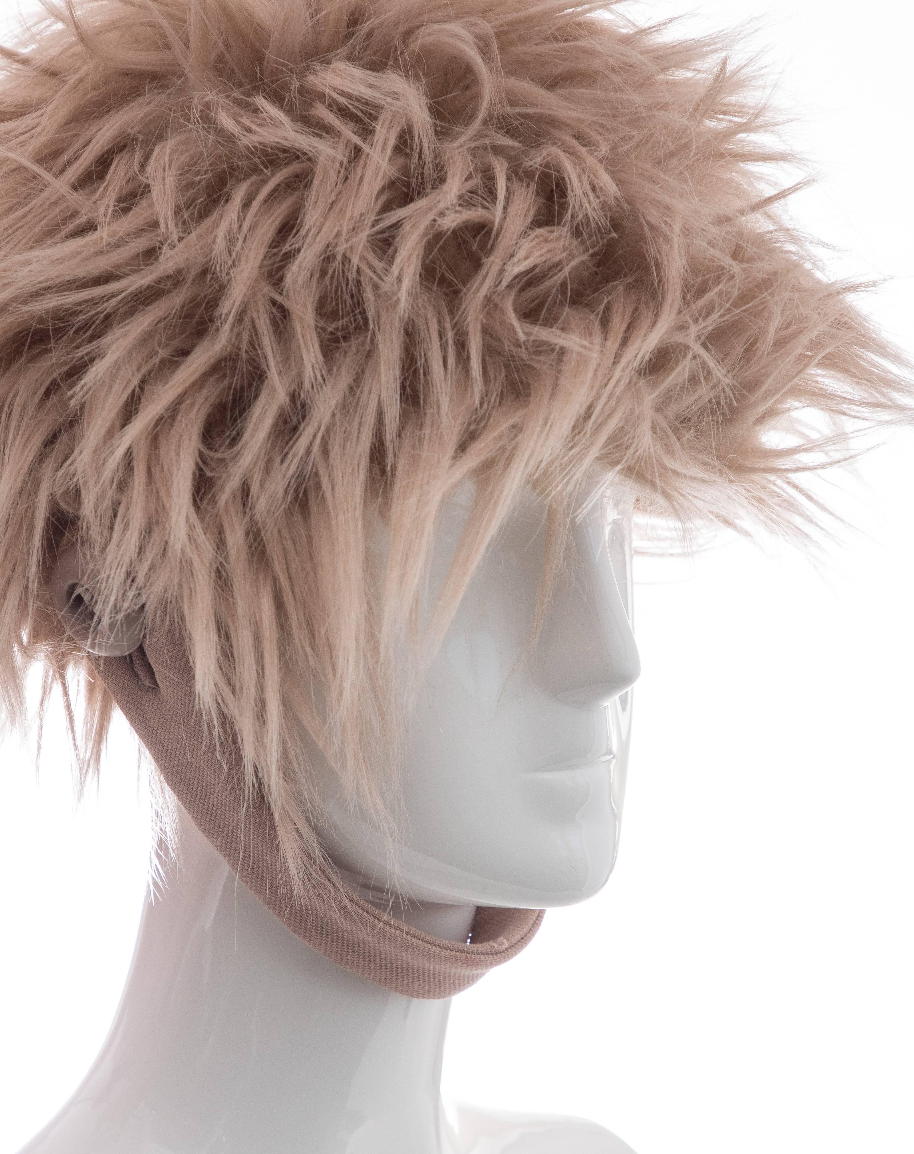 Brown Prada Runway Hat, Fall 2011