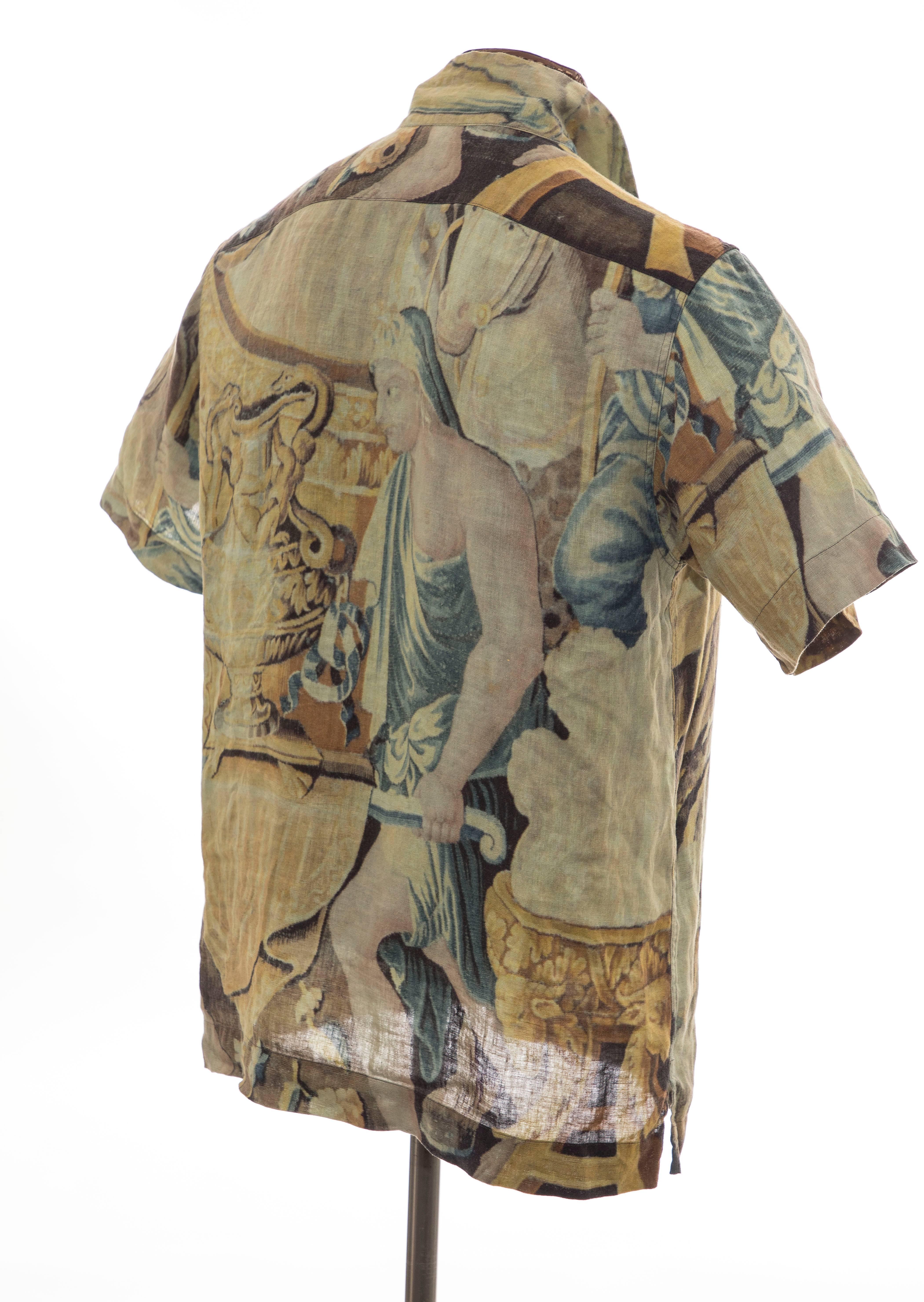 dries van noten mens shirt