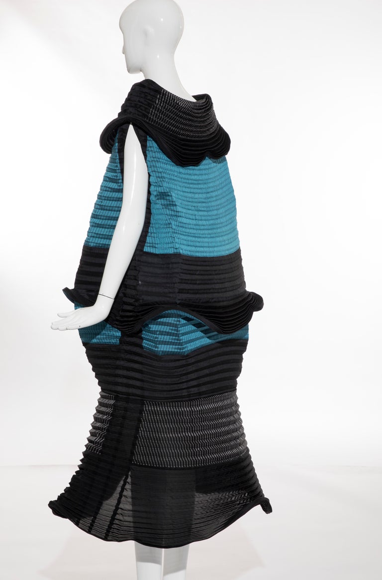 Issey Miyake Runway Pleated Dress, Fall 2014 For Sale at 1stDibs