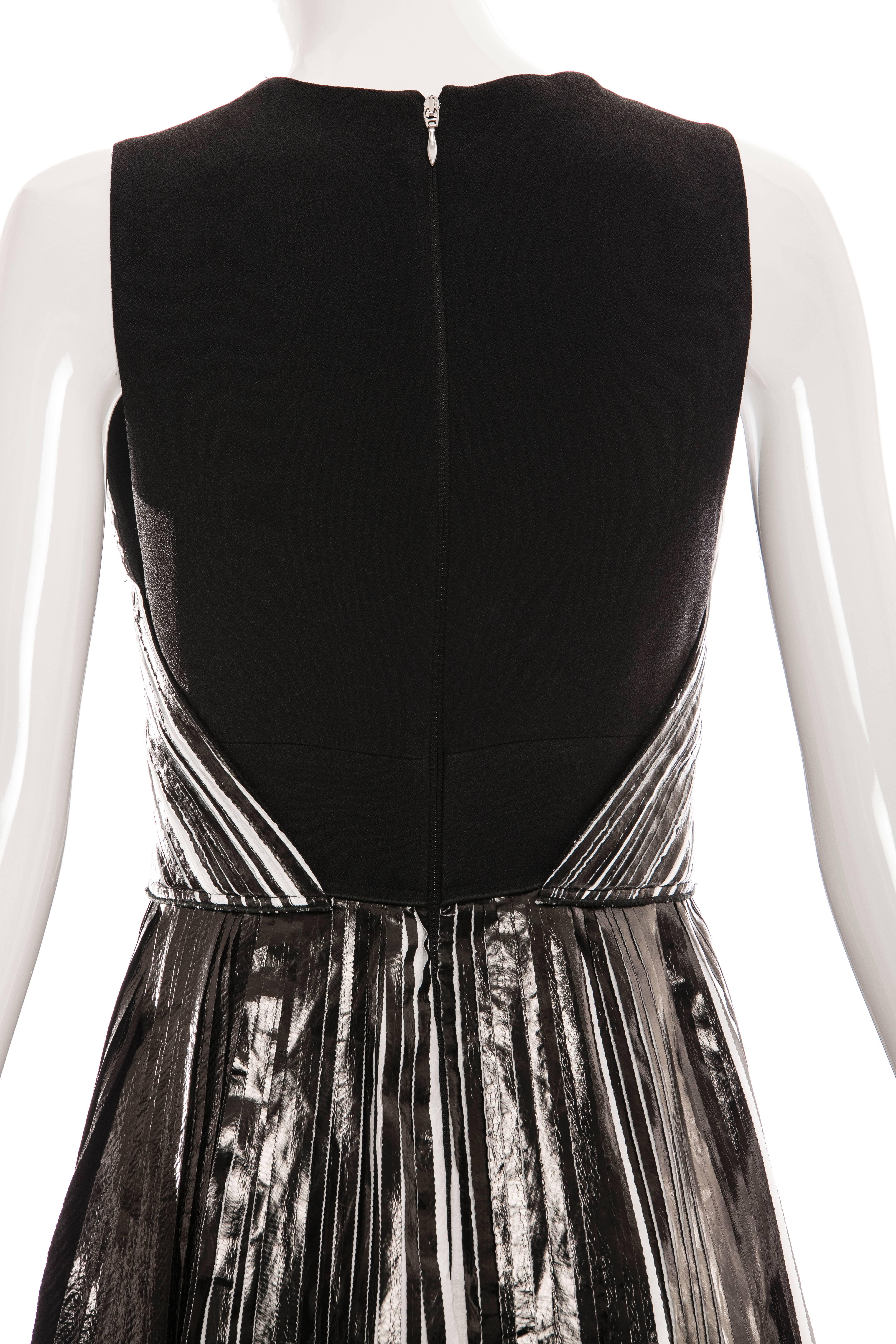 Proenza Schouler Runway Sleeveless Crystal Pleated Dress, Spring 2014 For Sale 2