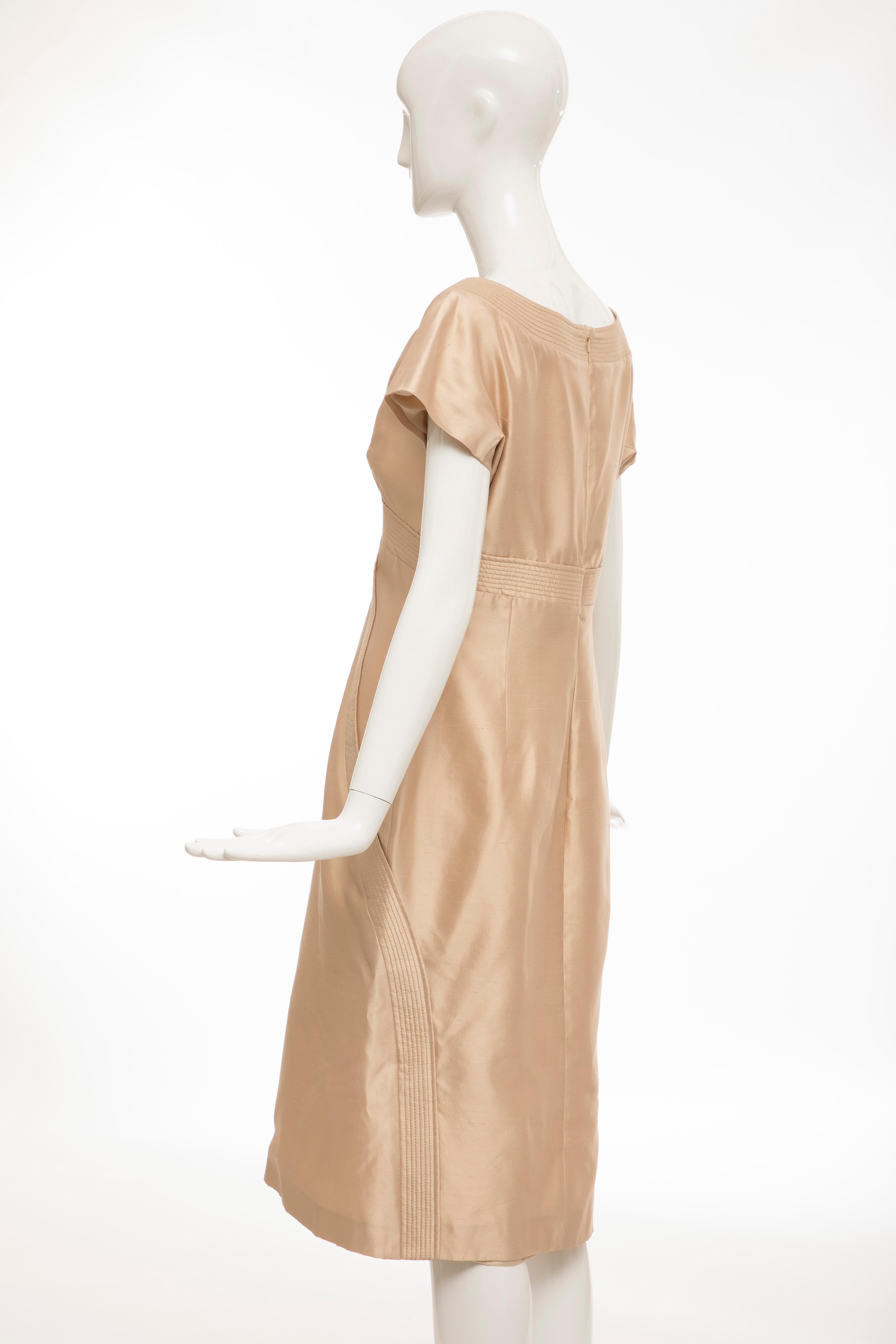 Women's Alexander McQueen Silk Evening Dress, Spring 2006 For Sale