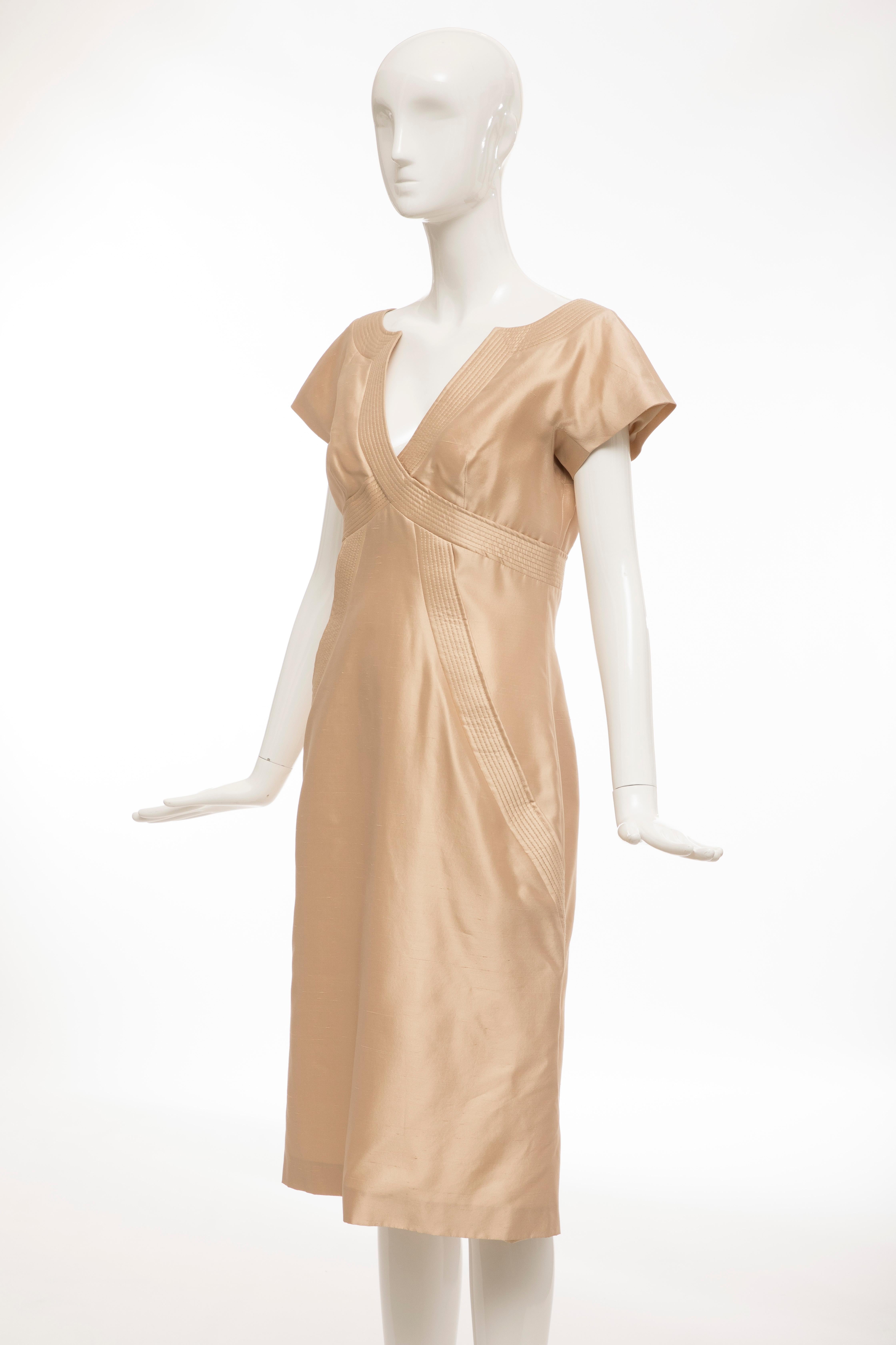 Alexander McQueen Silk Evening Dress, Spring 2006 For Sale 2