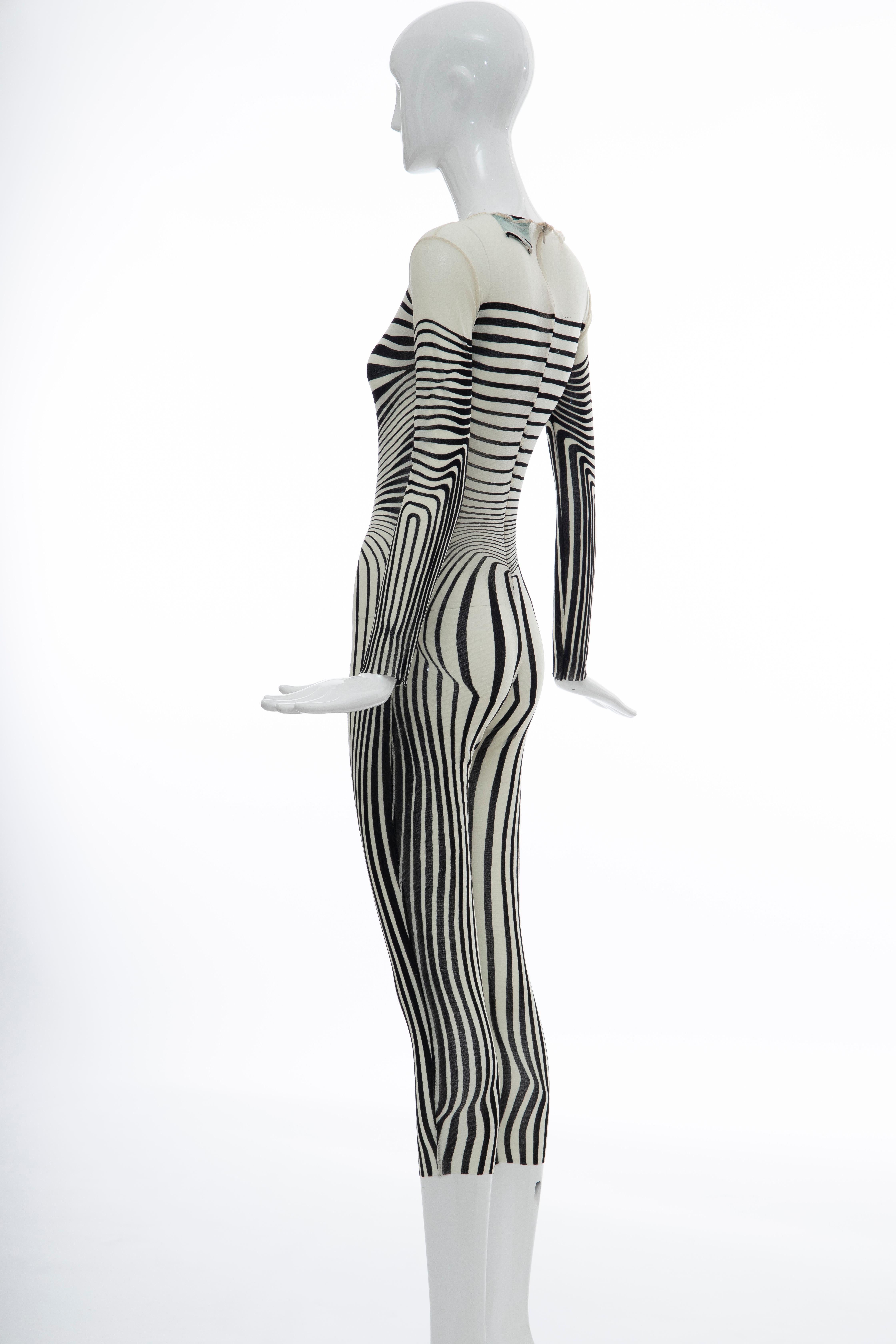 Jean Paul Gaultier Stretch Jersey Bodysuit, Spring - Summer 1996 1