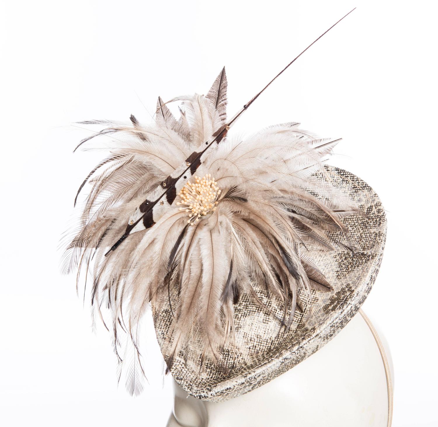 Philip Treacy Fascinator at 1stdibs