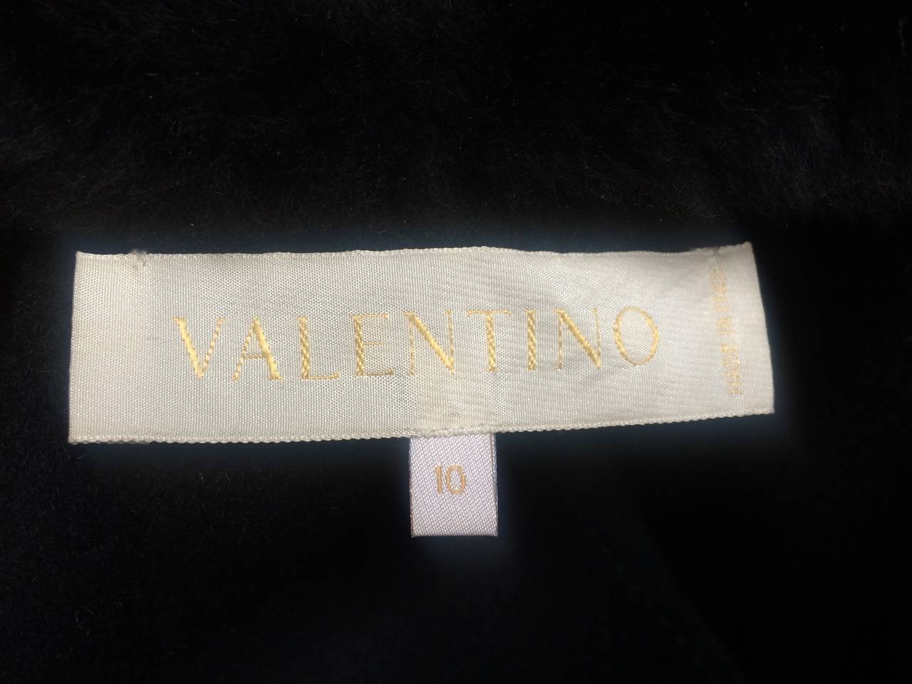 Valentino Wool Coat With Chinchilla Fur Collar - 1990s 5