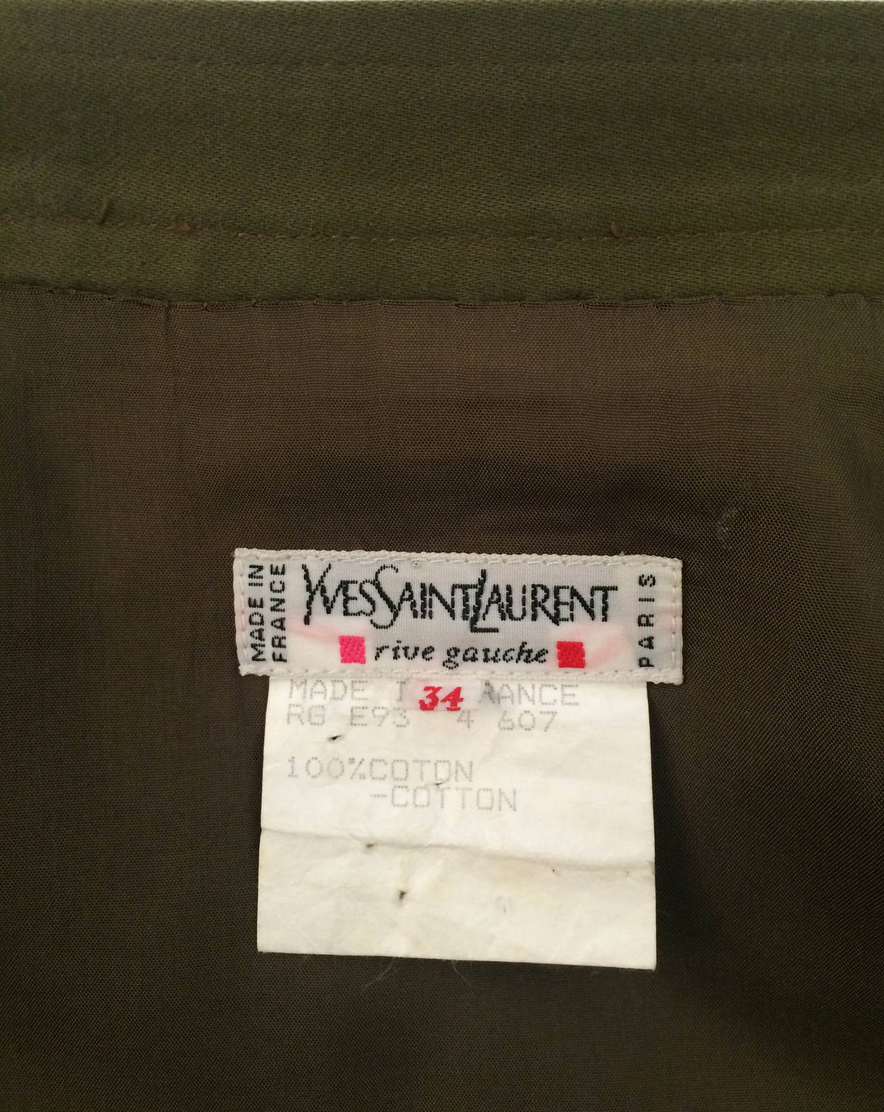 Women's Yves Saint Laurent Pencil Skirt - 1980s