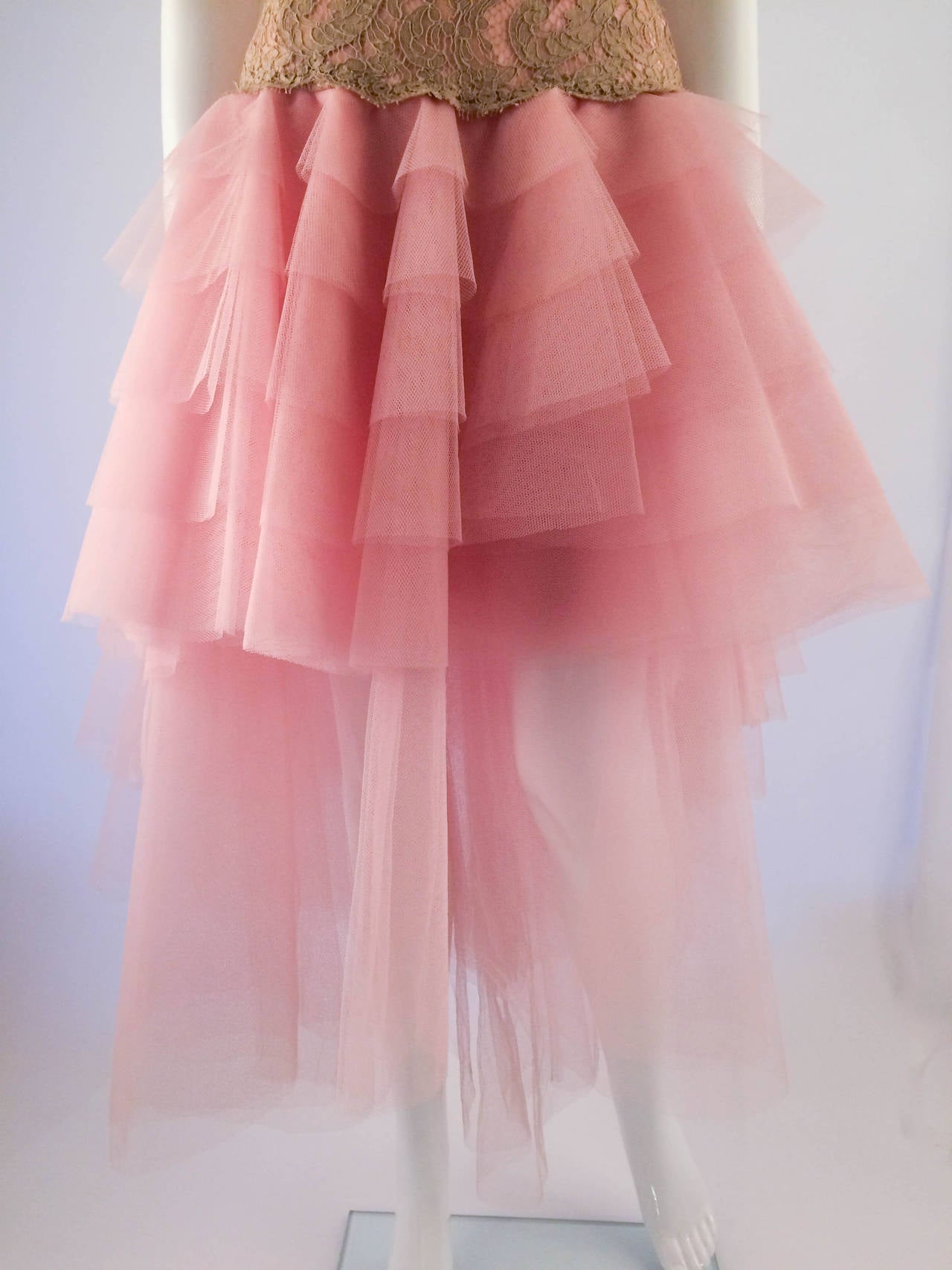 Bruce Oldfield Custom Made Party Dress - 1980s In Excellent Condition For Sale In London, Chelsea