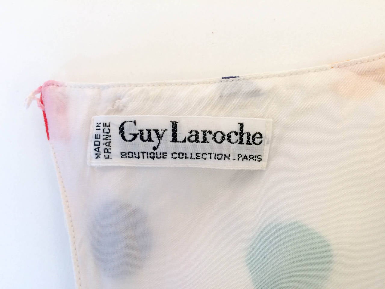 Guy Laroche Cocktail Dress - 1980s For Sale 5