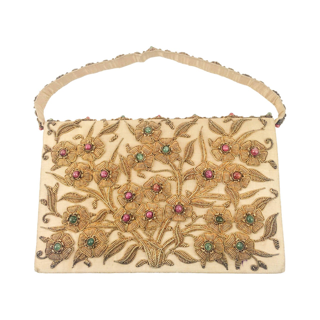 Jewelled Clutch Bag - 1950s