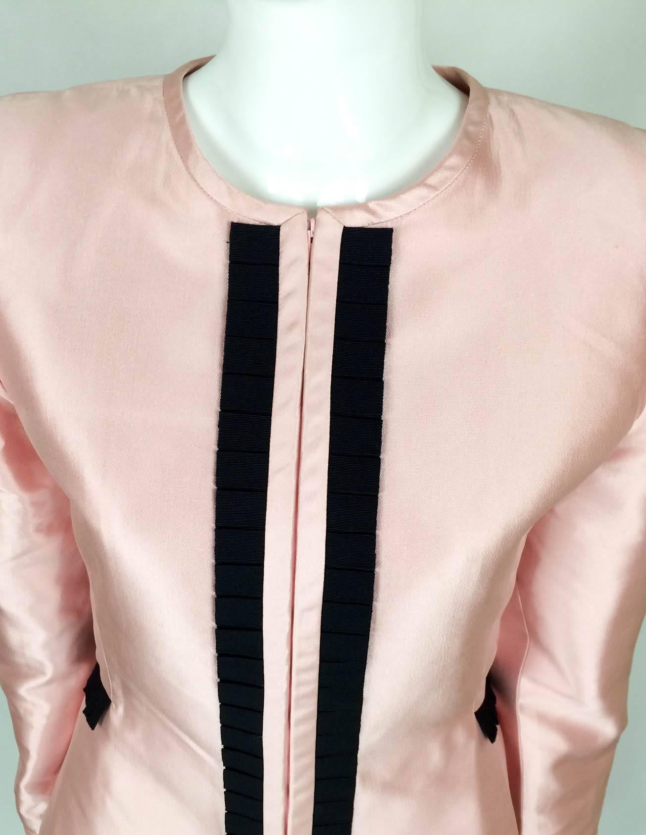 Valentino Silk Skirt Suit - 1980s In Excellent Condition For Sale In London, Chelsea