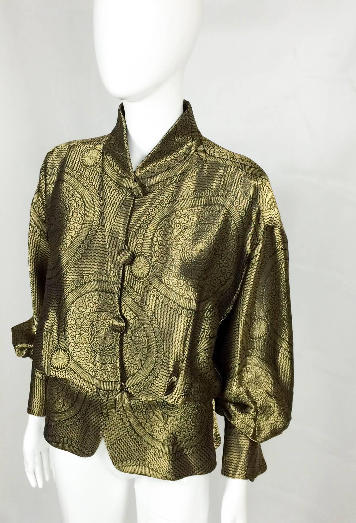 Women's Lanvin Silk and Lurex Jacket - 1980s