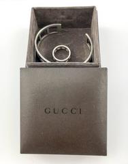 Gucci Silver Set (Bracelet and Ring) - 2000s