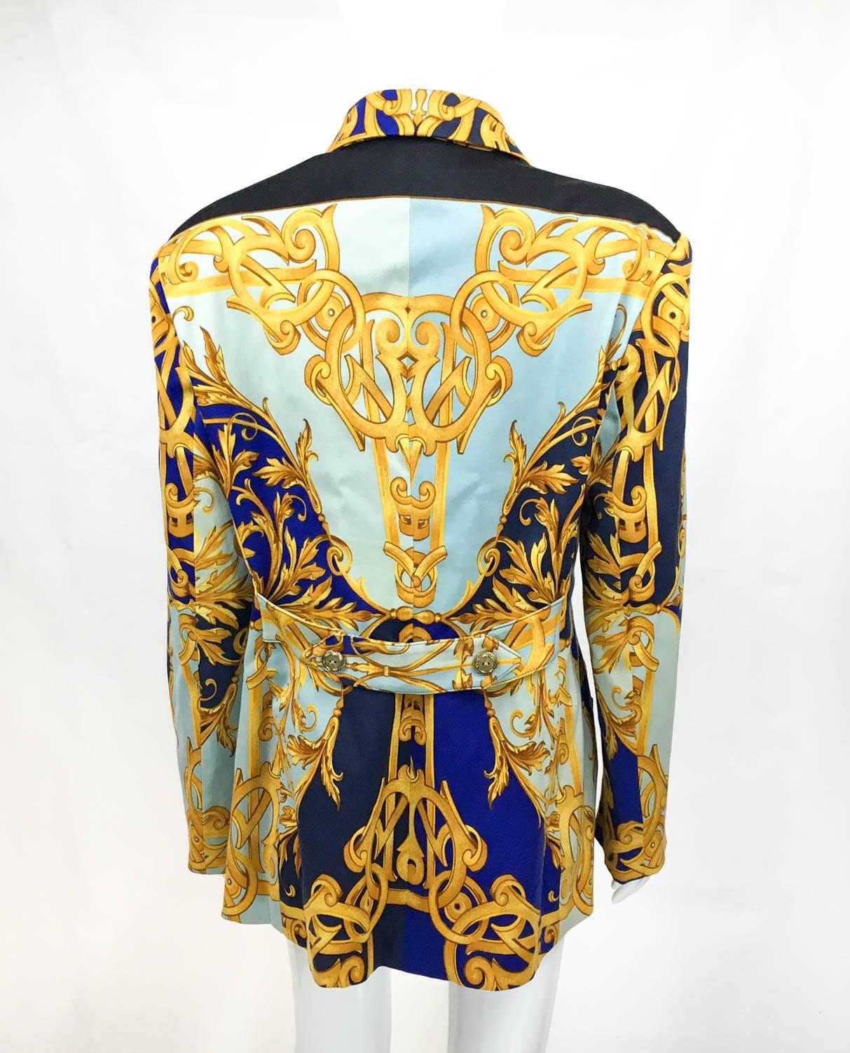 Versace Baroque Print Jacket - 1990s 2