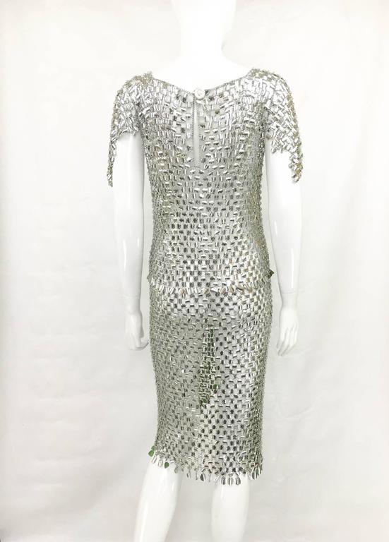 Paco Rabanne Style Chain Dress - 1960s at 1stDibs | paco rabanne chain ...