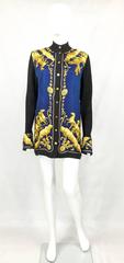 Hermes Cosmos Print Silk Shirt / Jacket - 1990s
