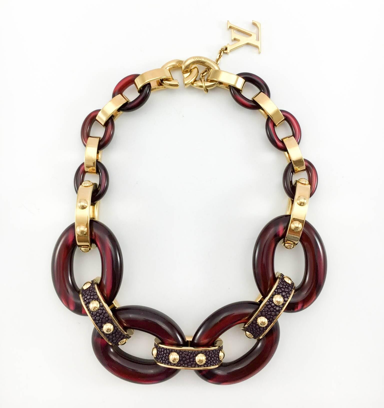 Louis Vuitton 'Gimme a Clue' Collection Necklace - 2011 In Excellent Condition For Sale In London, Chelsea