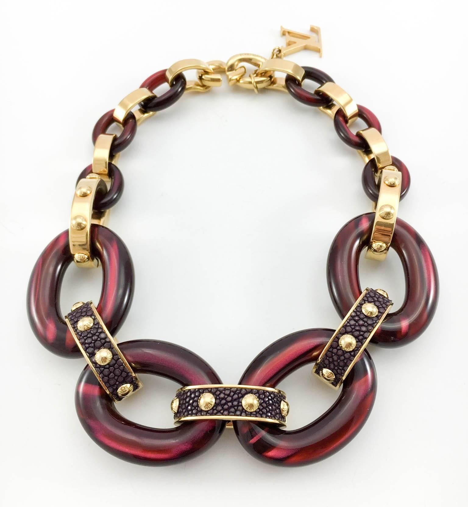 Women's Louis Vuitton 'Gimme a Clue' Collection Necklace - 2011 For Sale