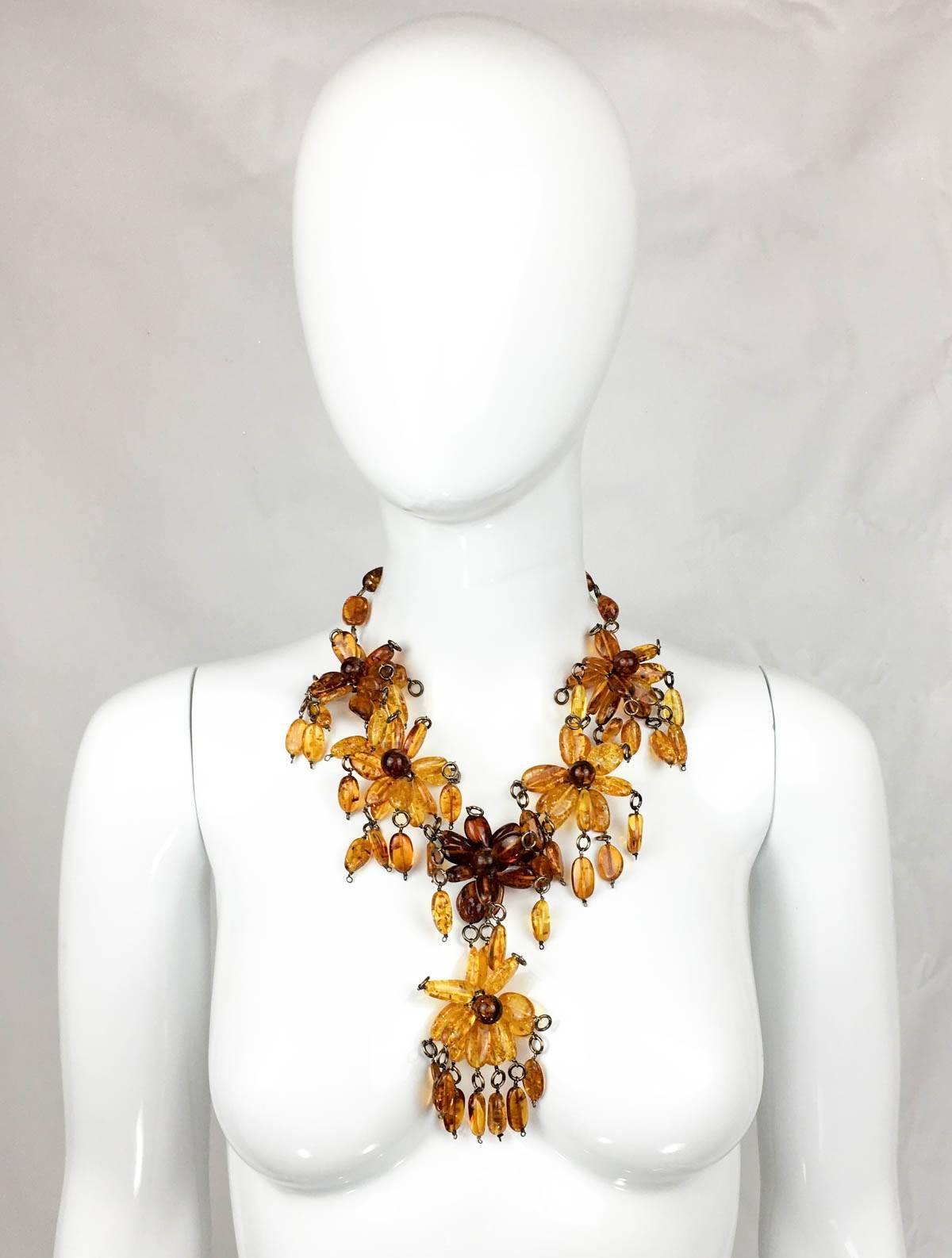 Women's Bottega Veneta Amber Necklace - Runway 2009