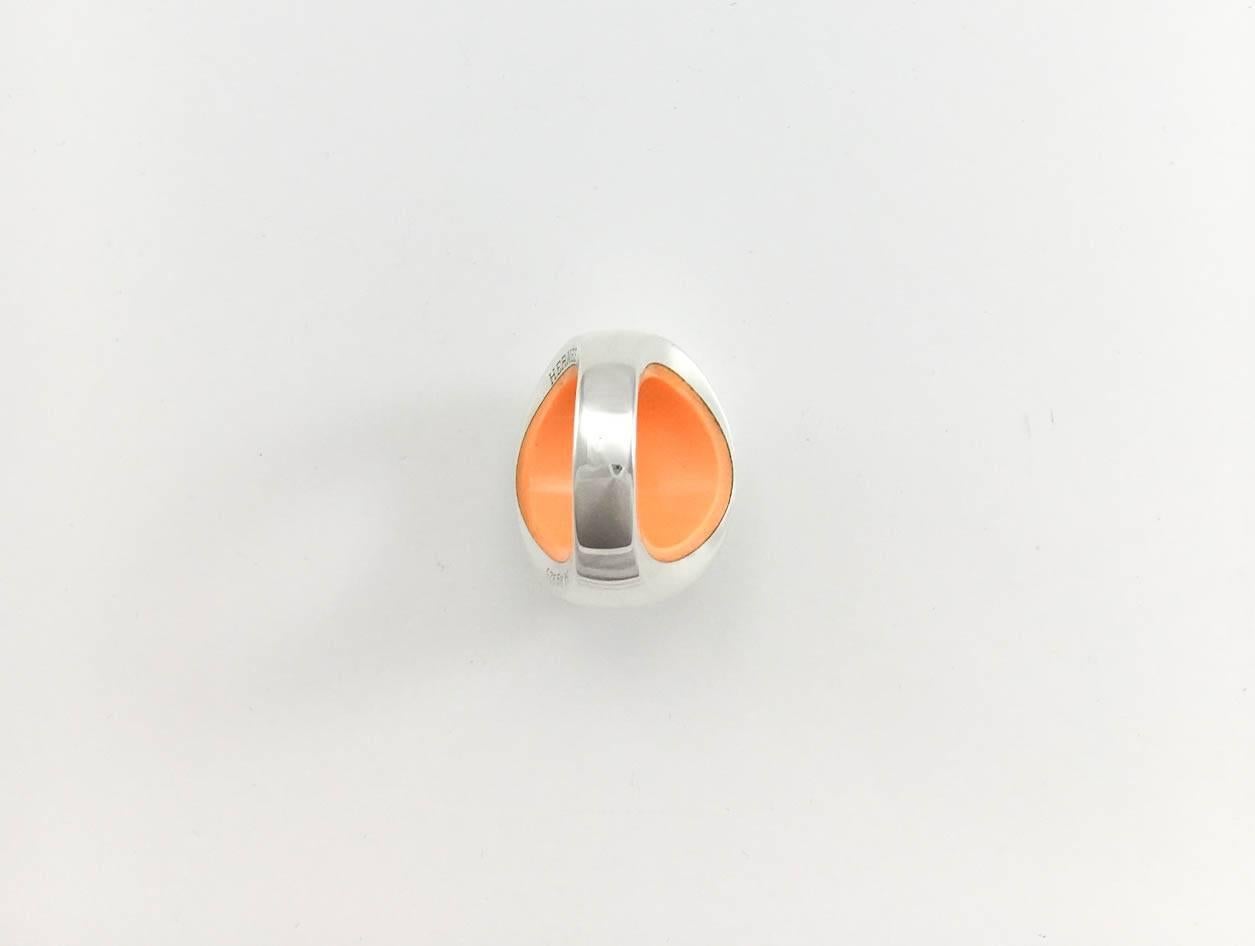 Hermes Silver Ring (Quark Collection) 1