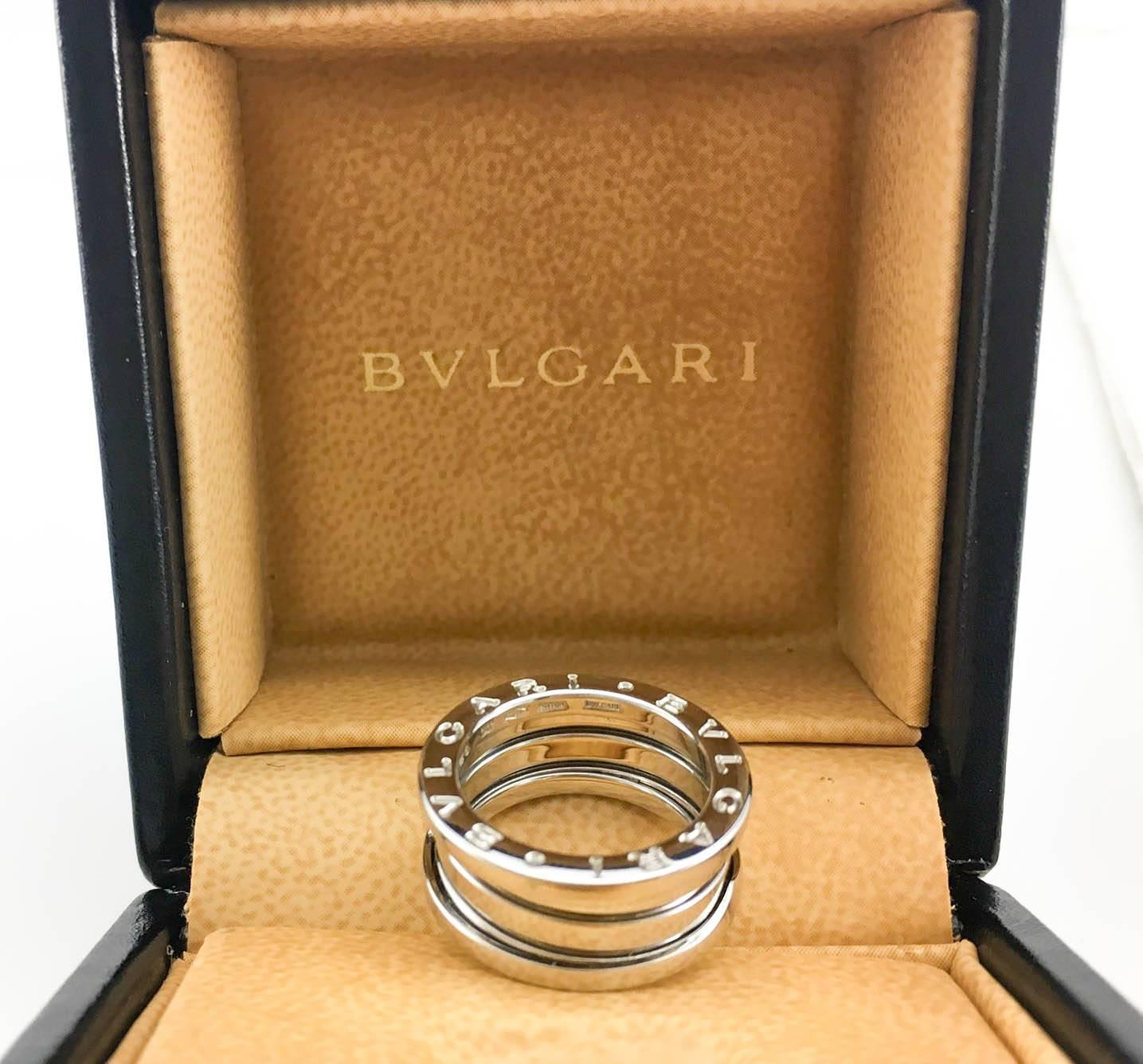 Bulgari B.Zero 1 White Gold Ring - 21st Century 2