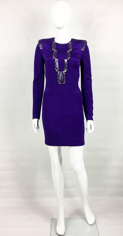 royal purple cocktail dress