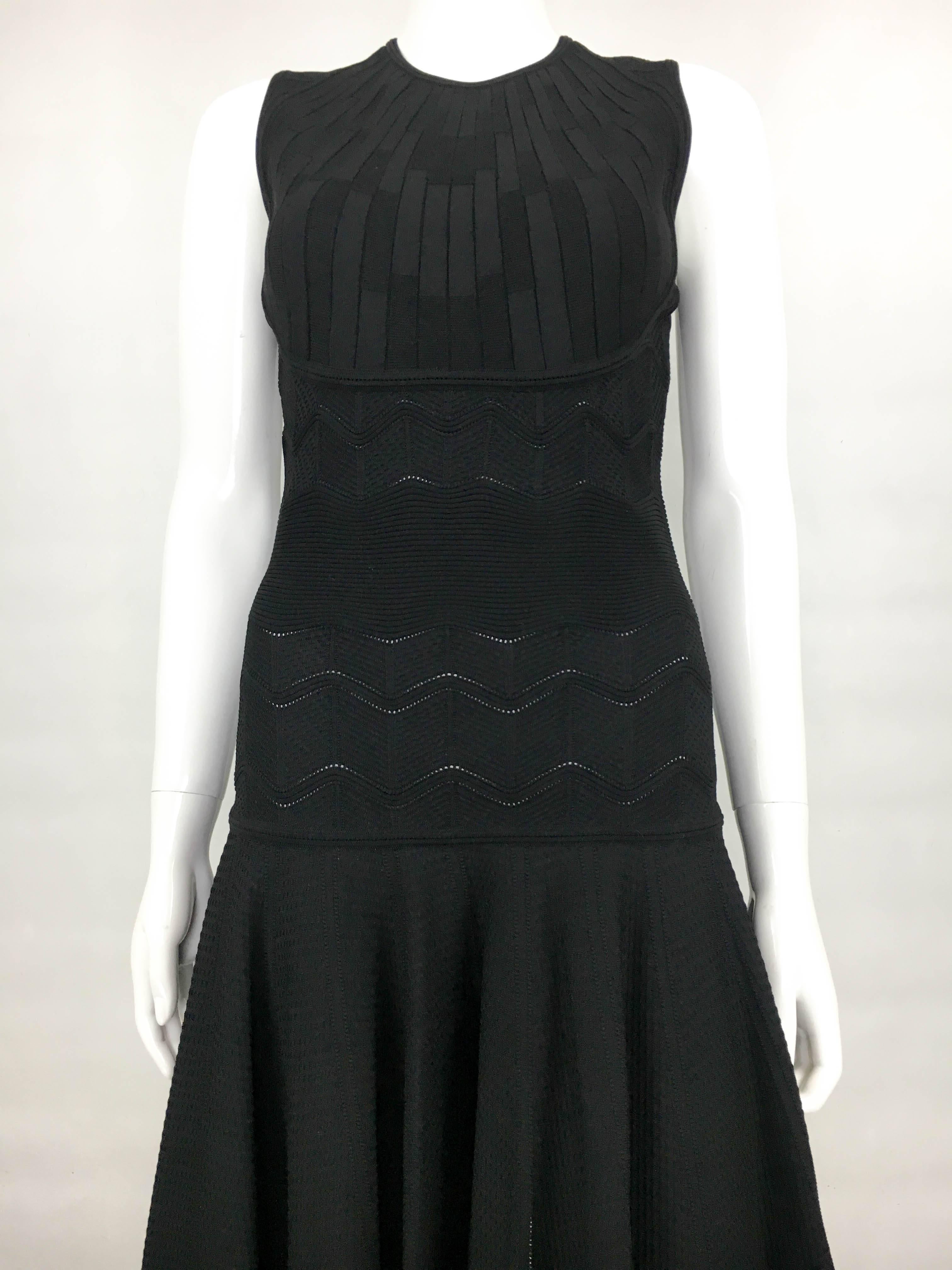 2010's Alexander McQueen Black Dress 4