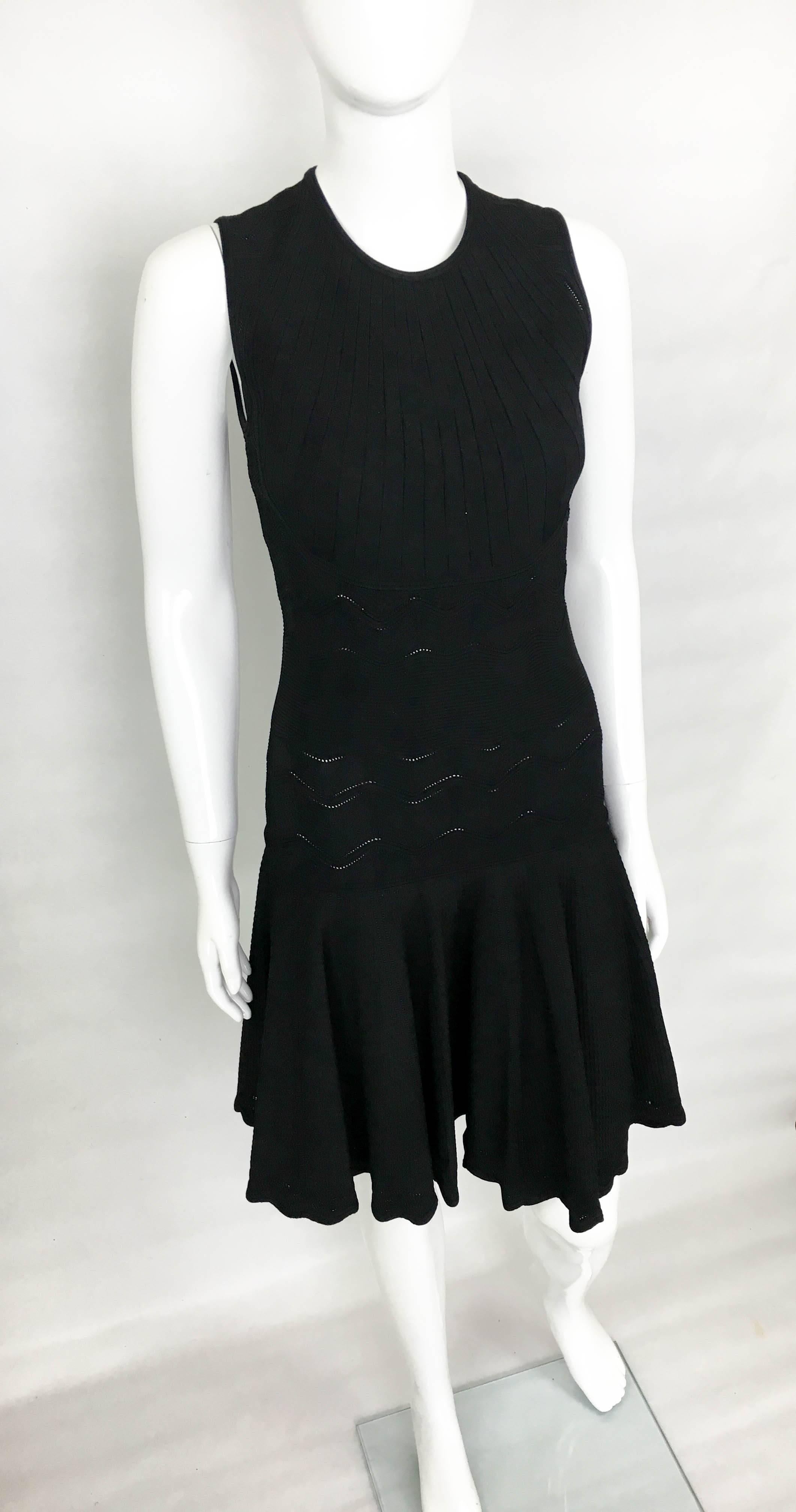 2010's Alexander McQueen Black Dress 1